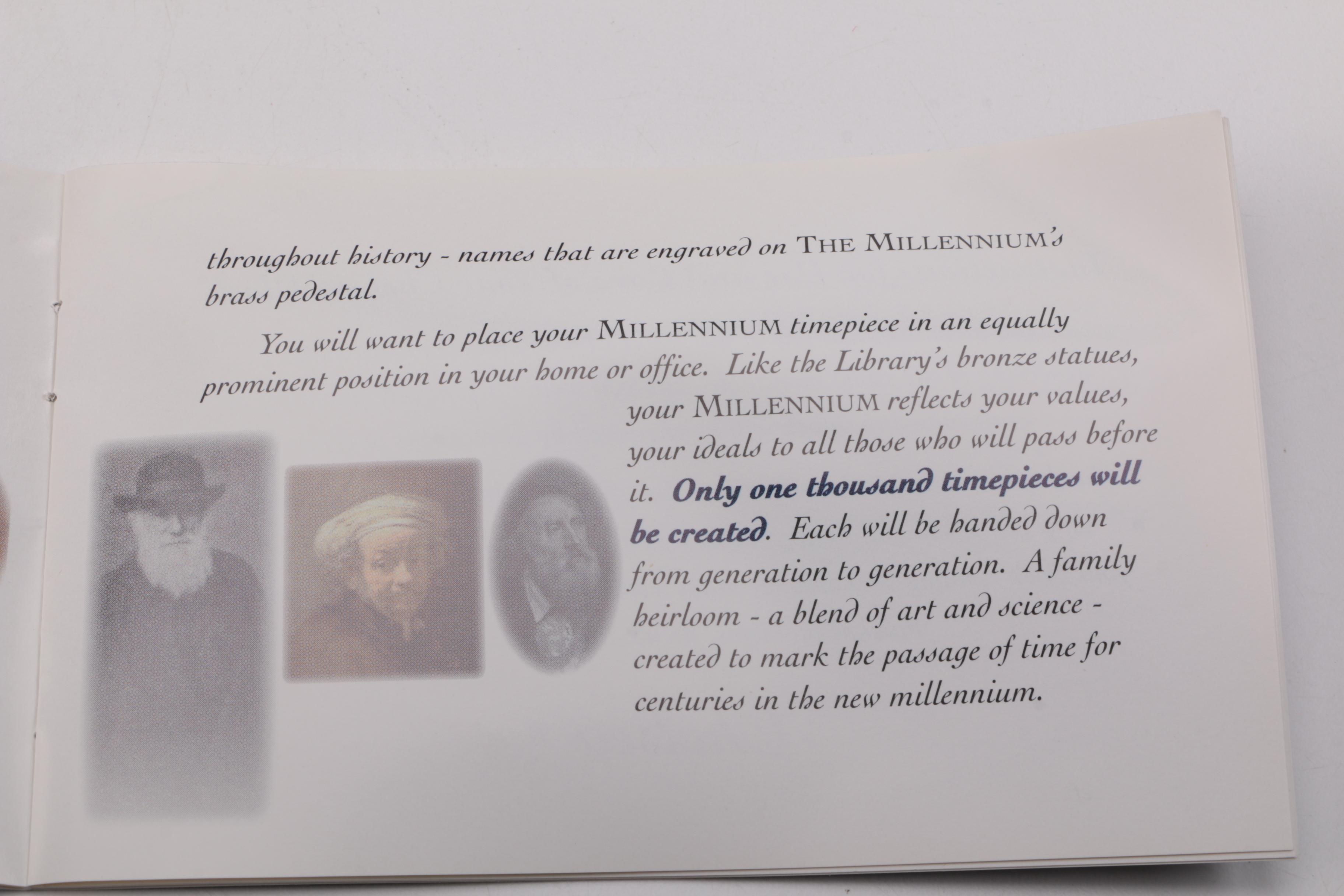 Limited Edition Millennium Chelsea Clock