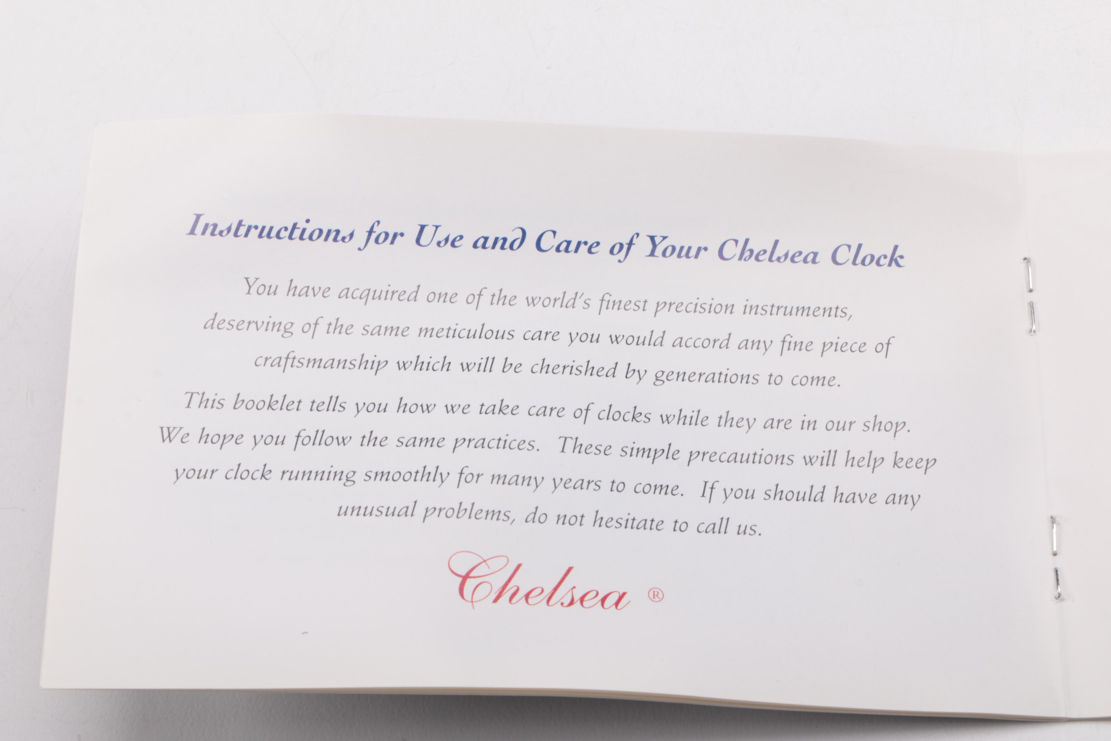 Limited Edition Millennium Chelsea Clock