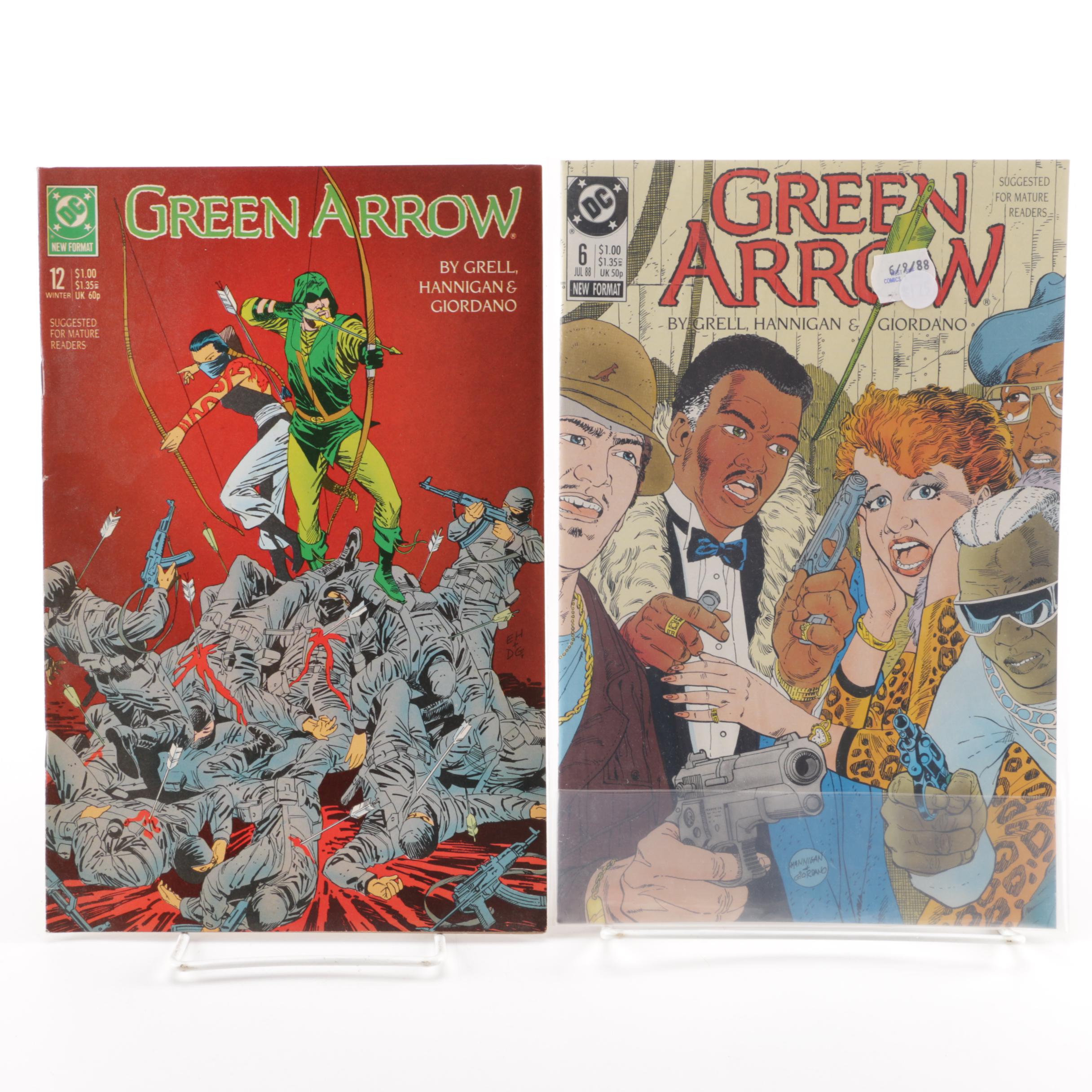 "Green Arrow" Issues 1-15 and "Black Orchid" Preview Issue