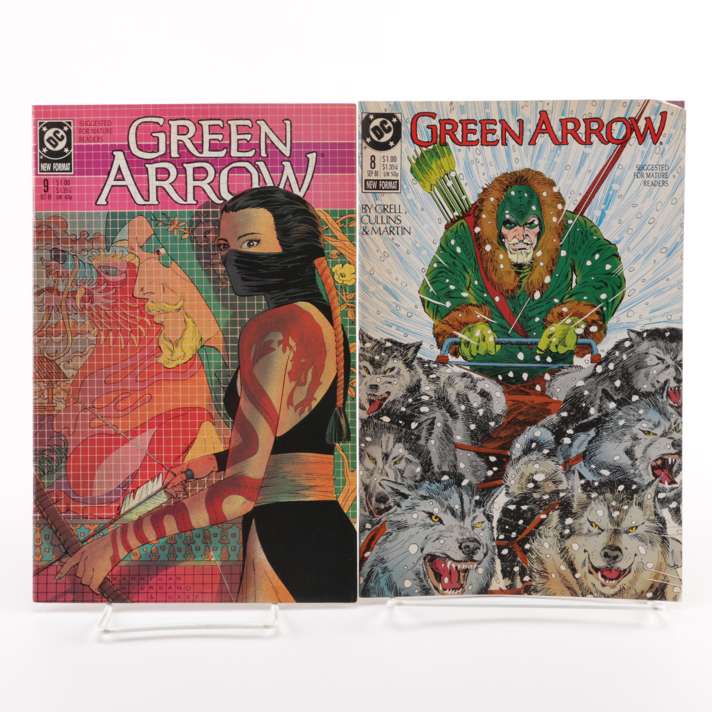 "Green Arrow" Issues 1-15 and "Black Orchid" Preview Issue