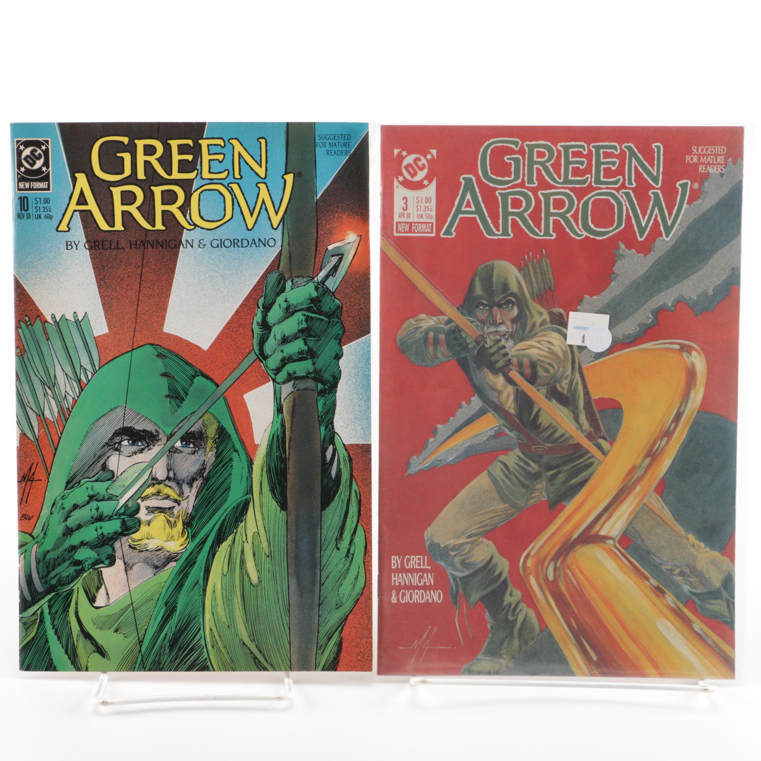 "Green Arrow" Issues 1-15 and "Black Orchid" Preview Issue