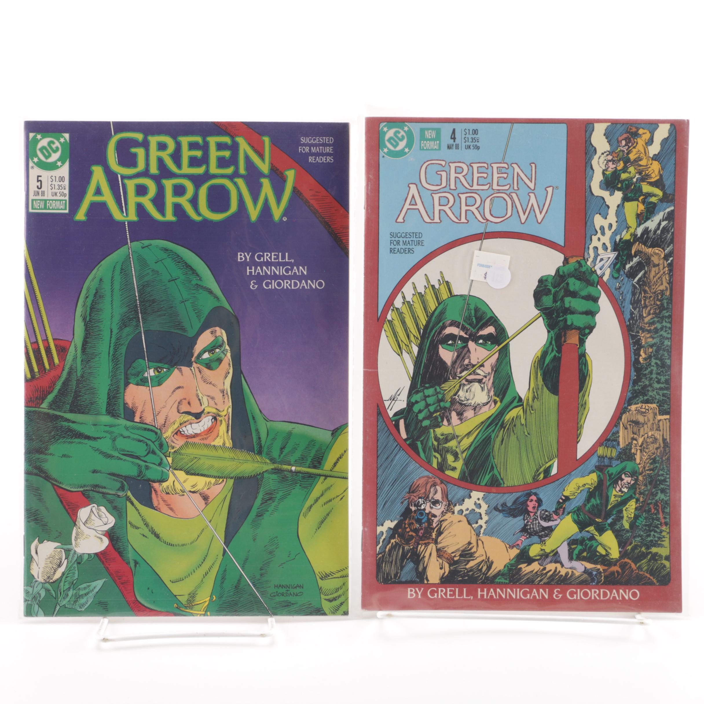 "Green Arrow" Issues 1-15 and "Black Orchid" Preview Issue