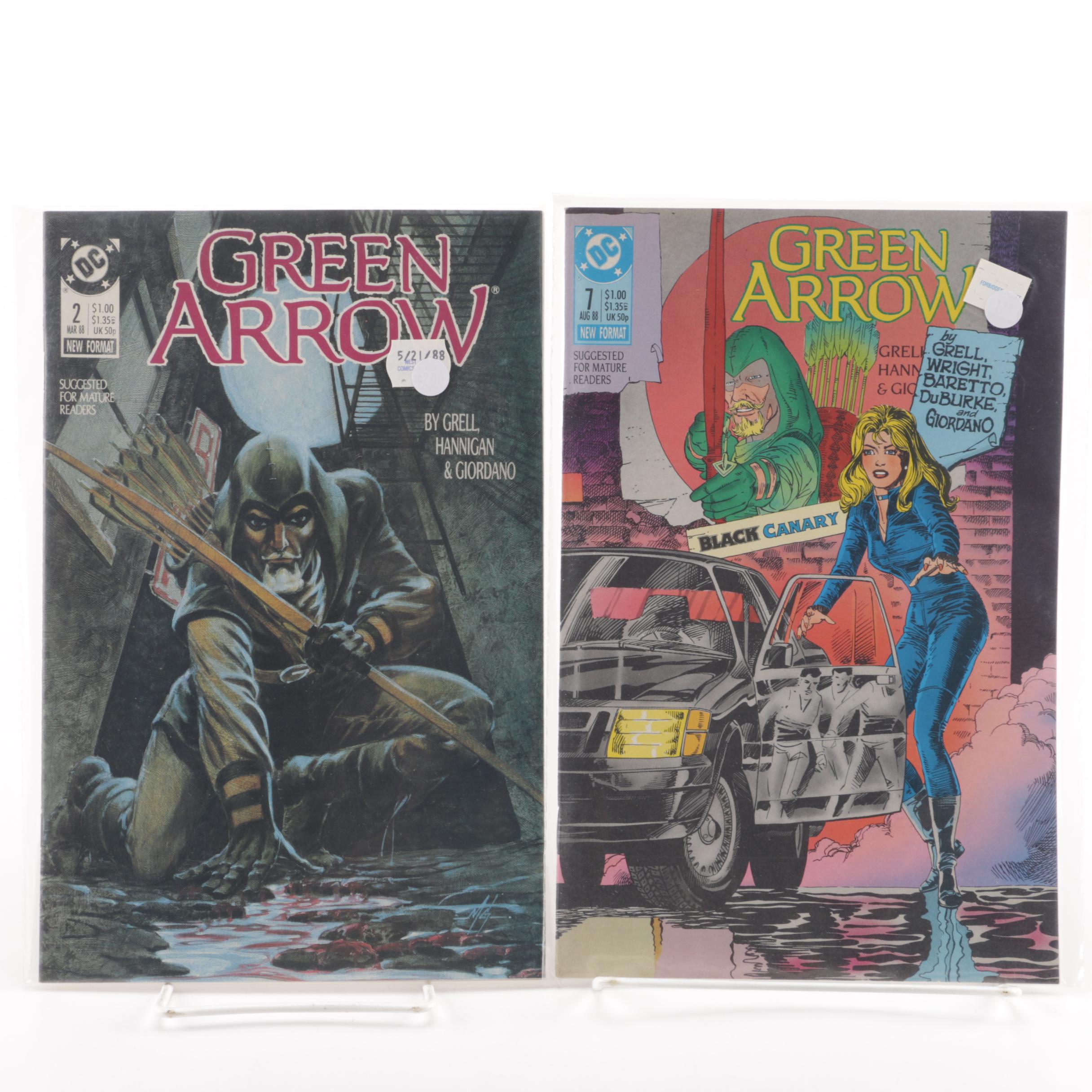 "Green Arrow" Issues 1-15 and "Black Orchid" Preview Issue