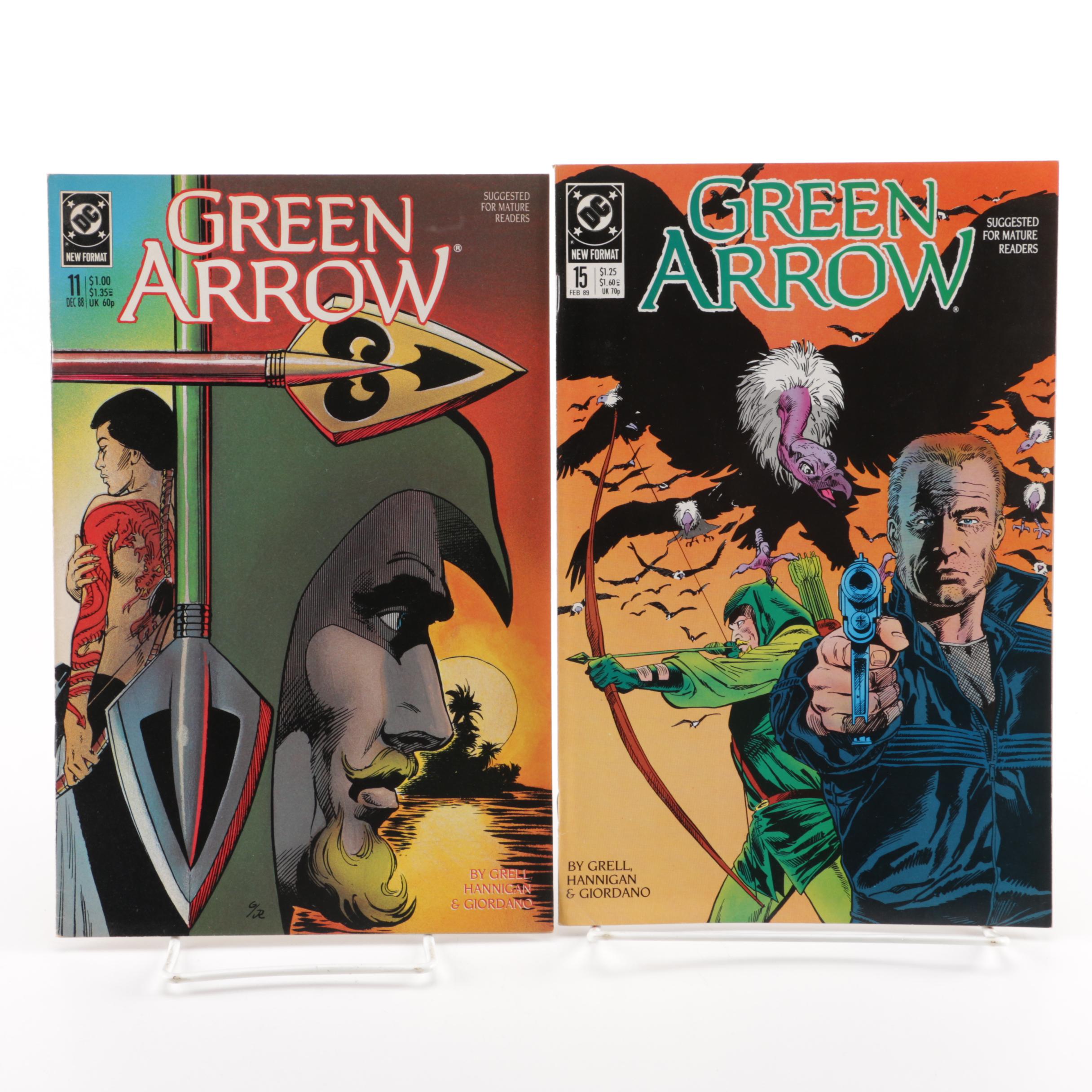 "Green Arrow" Issues 1-15 and "Black Orchid" Preview Issue