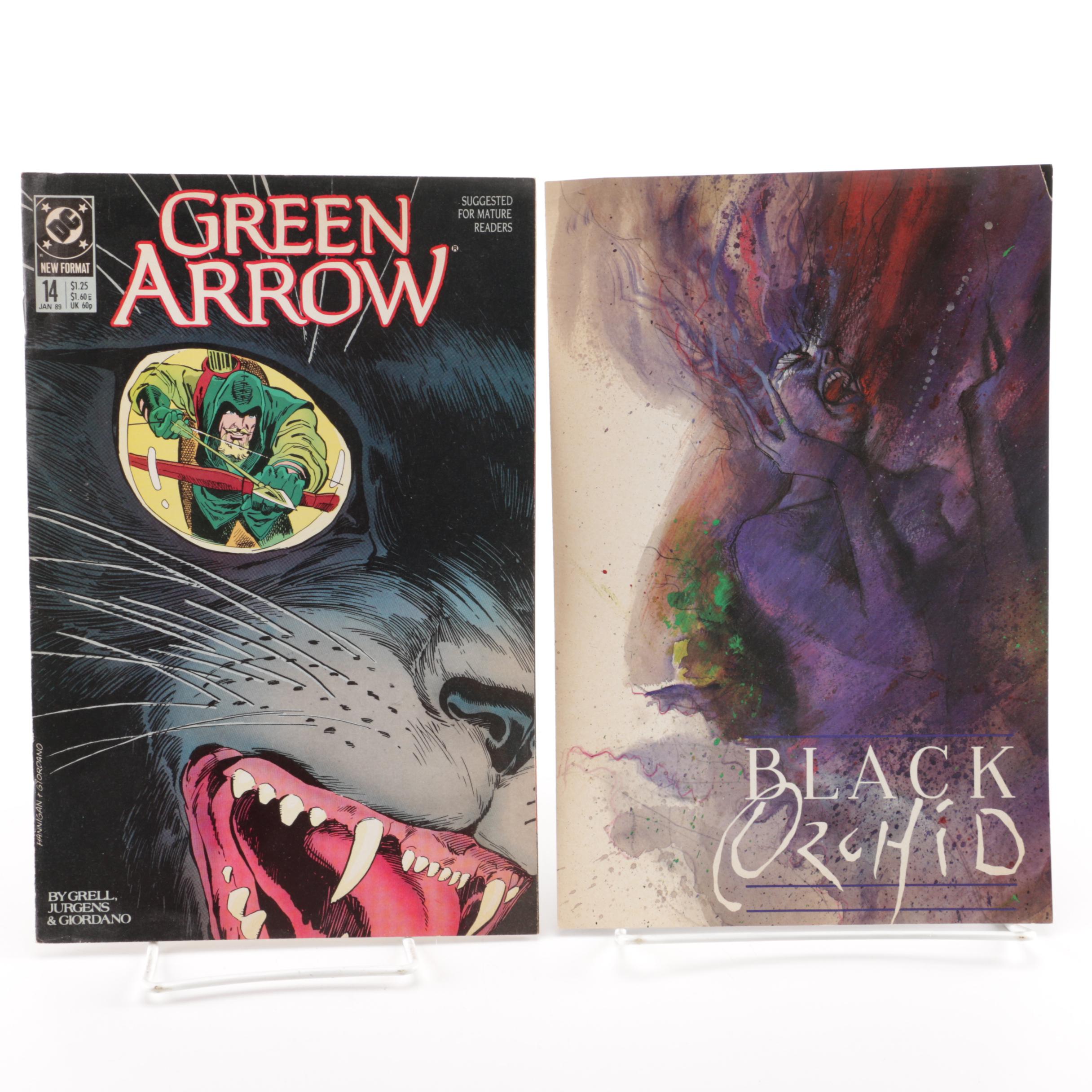 "Green Arrow" Issues 1-15 and "Black Orchid" Preview Issue
