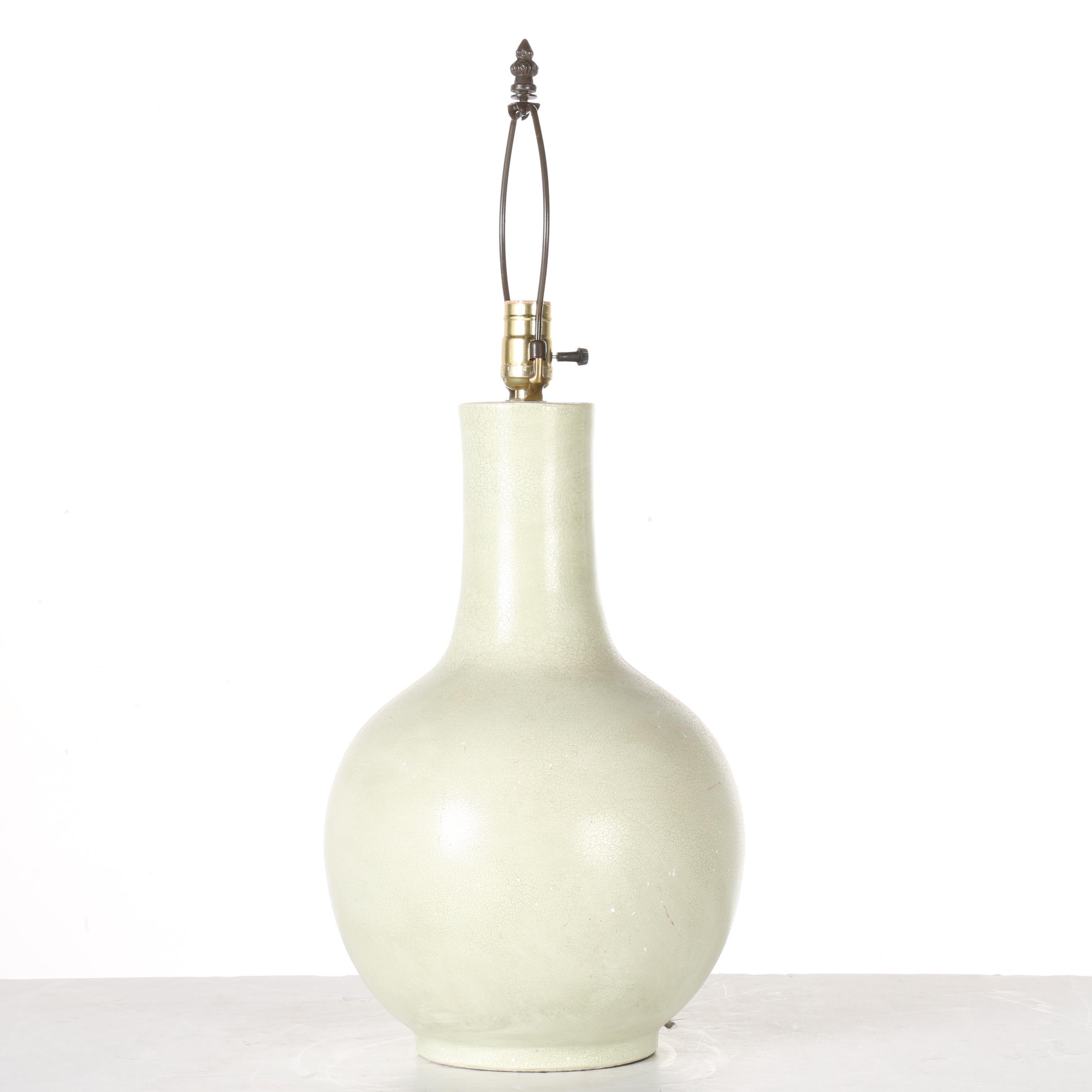 Light Green Ceramic Table Lamp