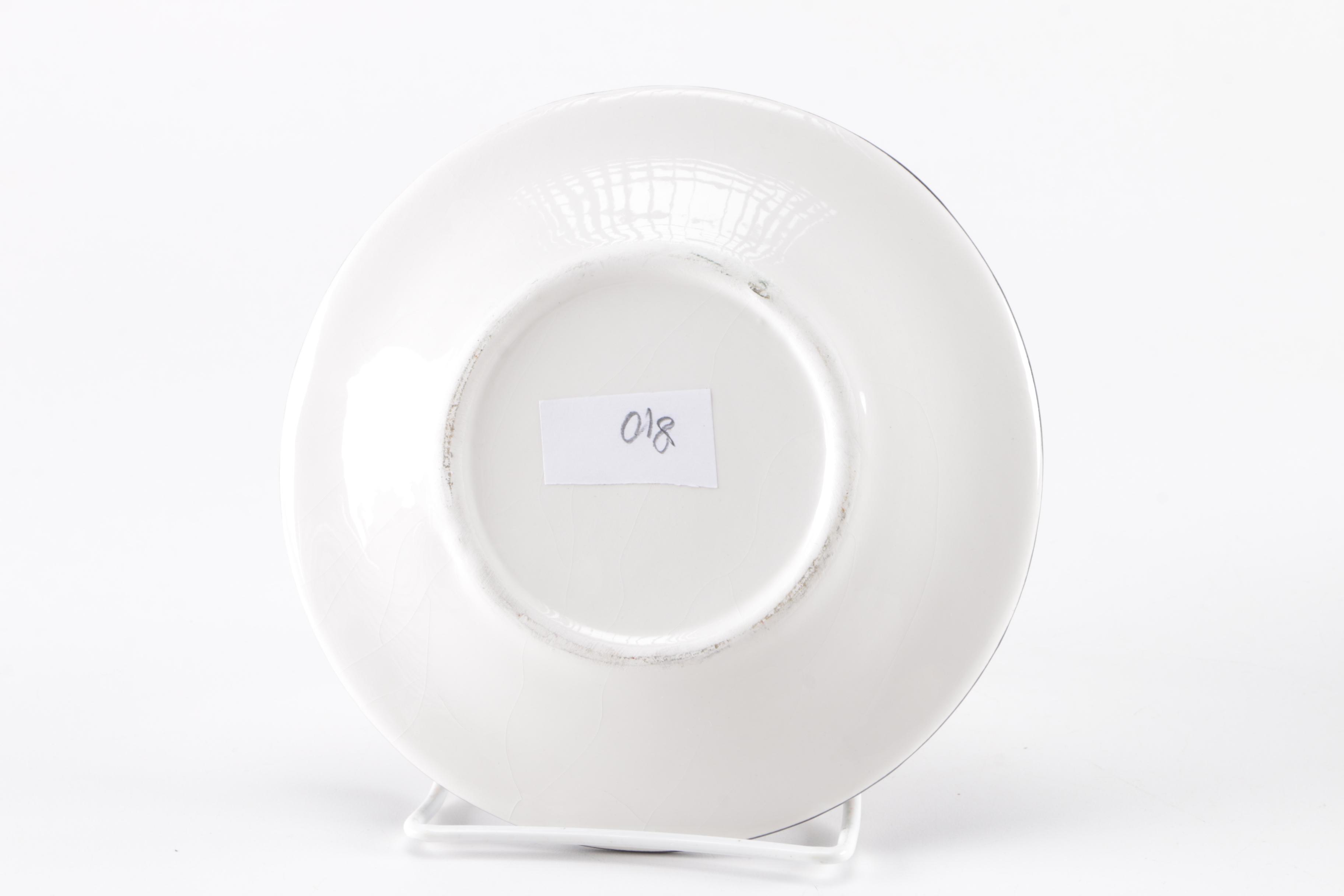 Zebra Print Ceramic Tea Set