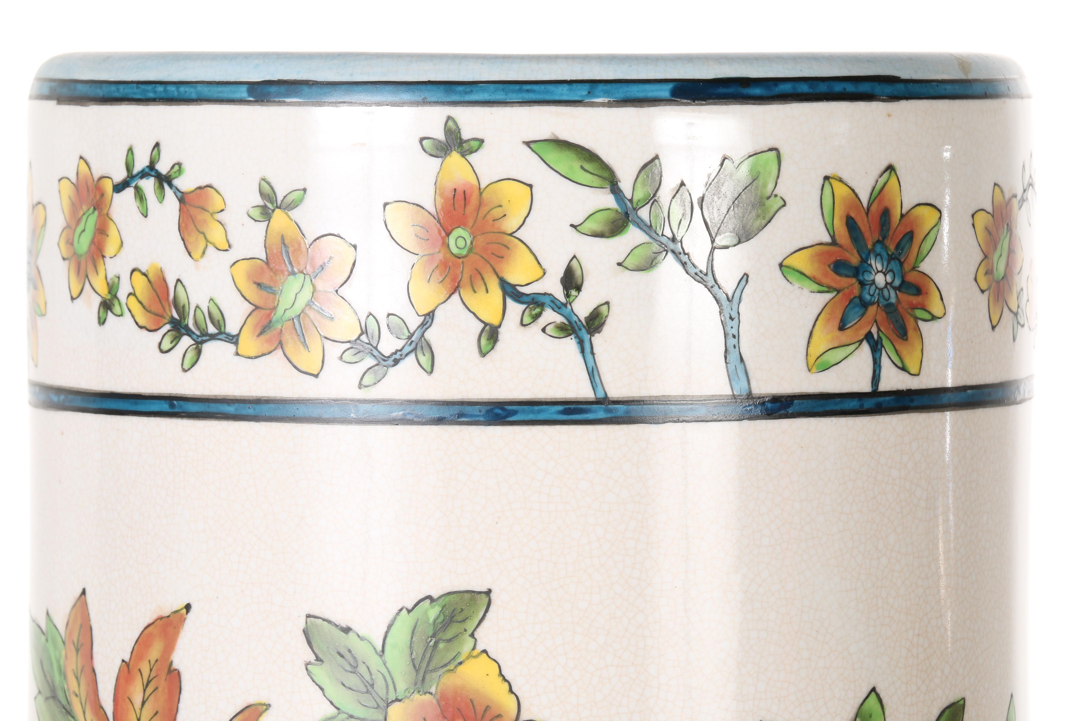 Lisa Aurel Porcelain Umbrella Stand