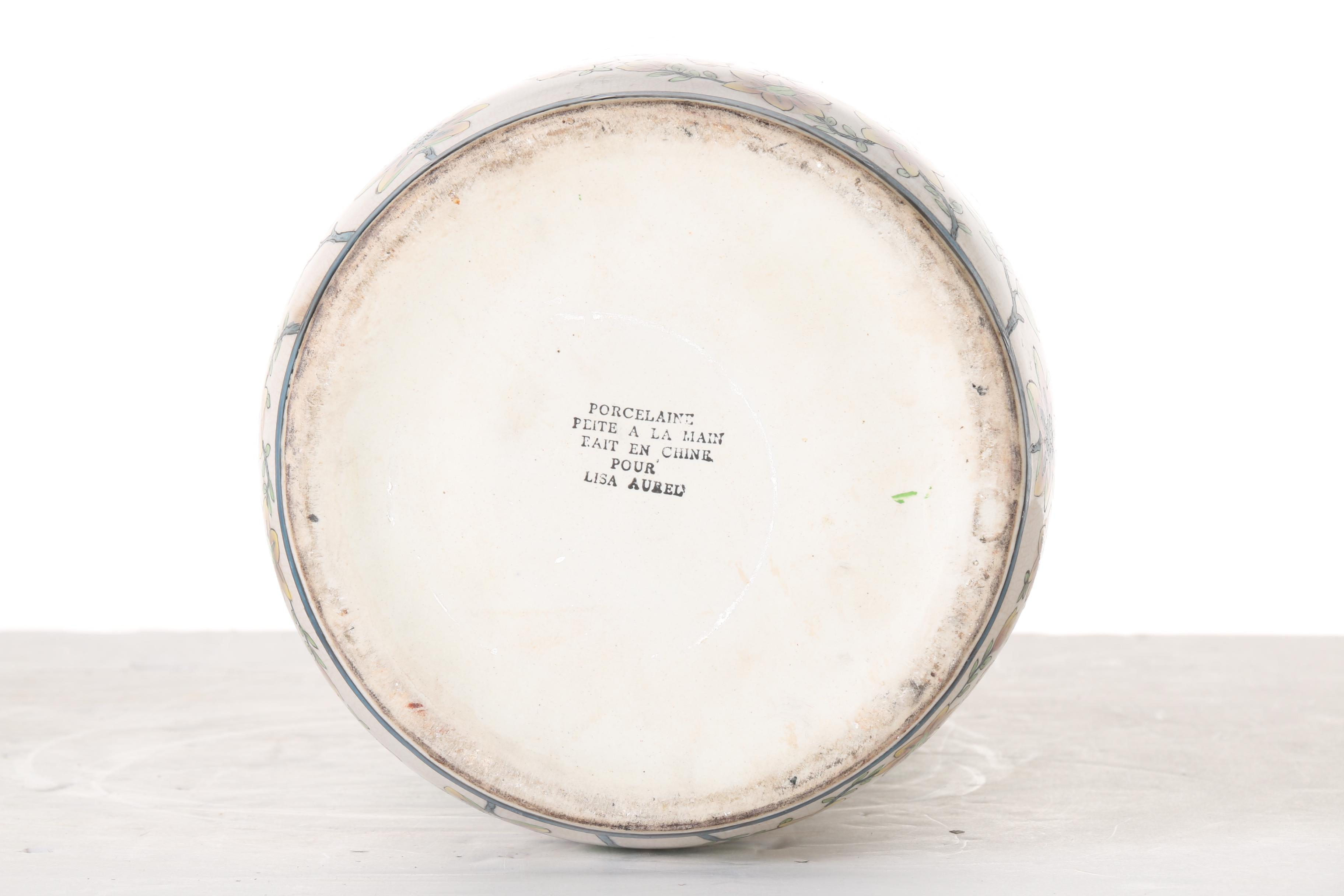 Lisa Aurel Porcelain Umbrella Stand