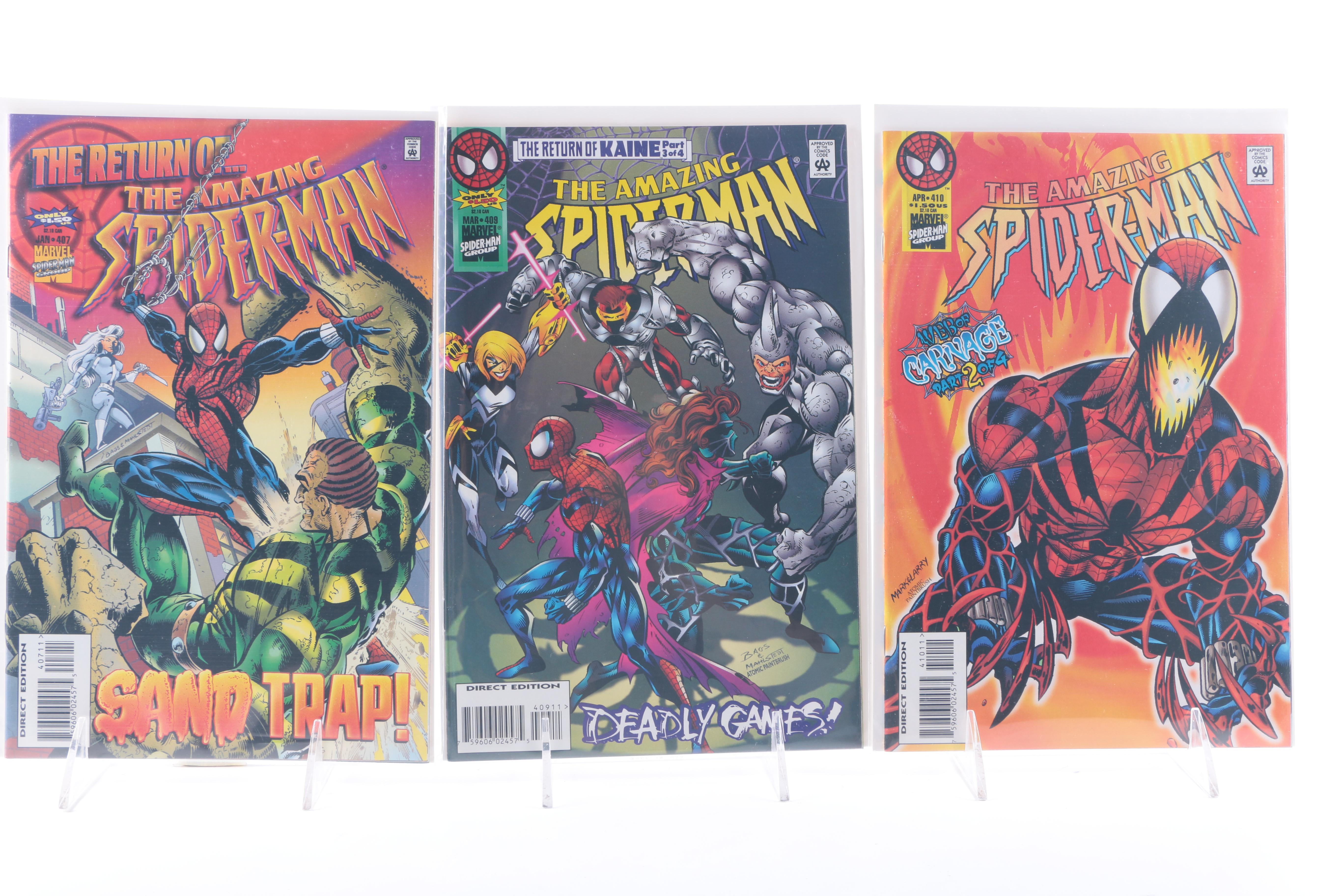 Modern Age 1990s "The Amazing Spider-Man" Comic Books