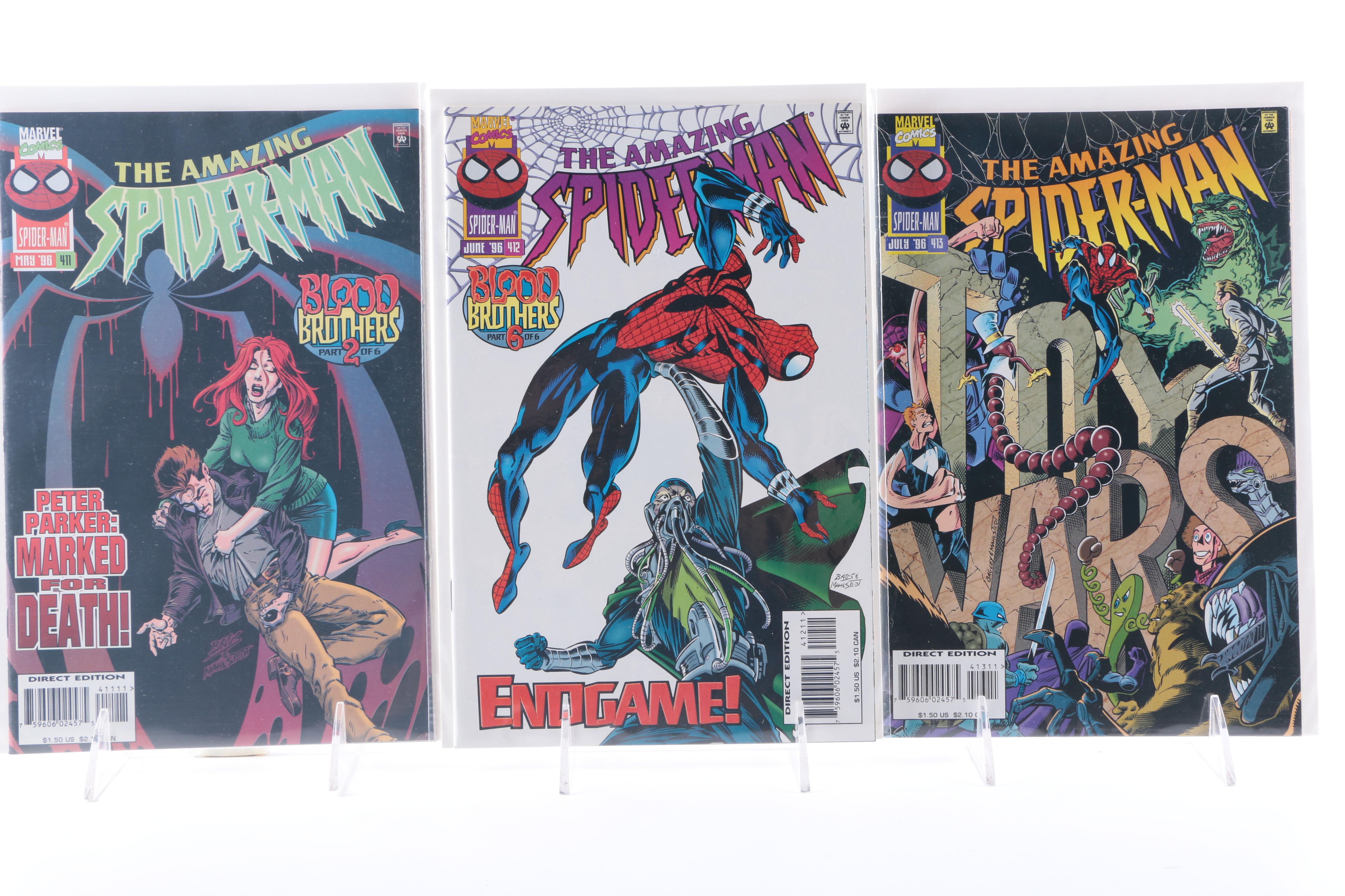 Modern Age 1990s "The Amazing Spider-Man" Comic Books