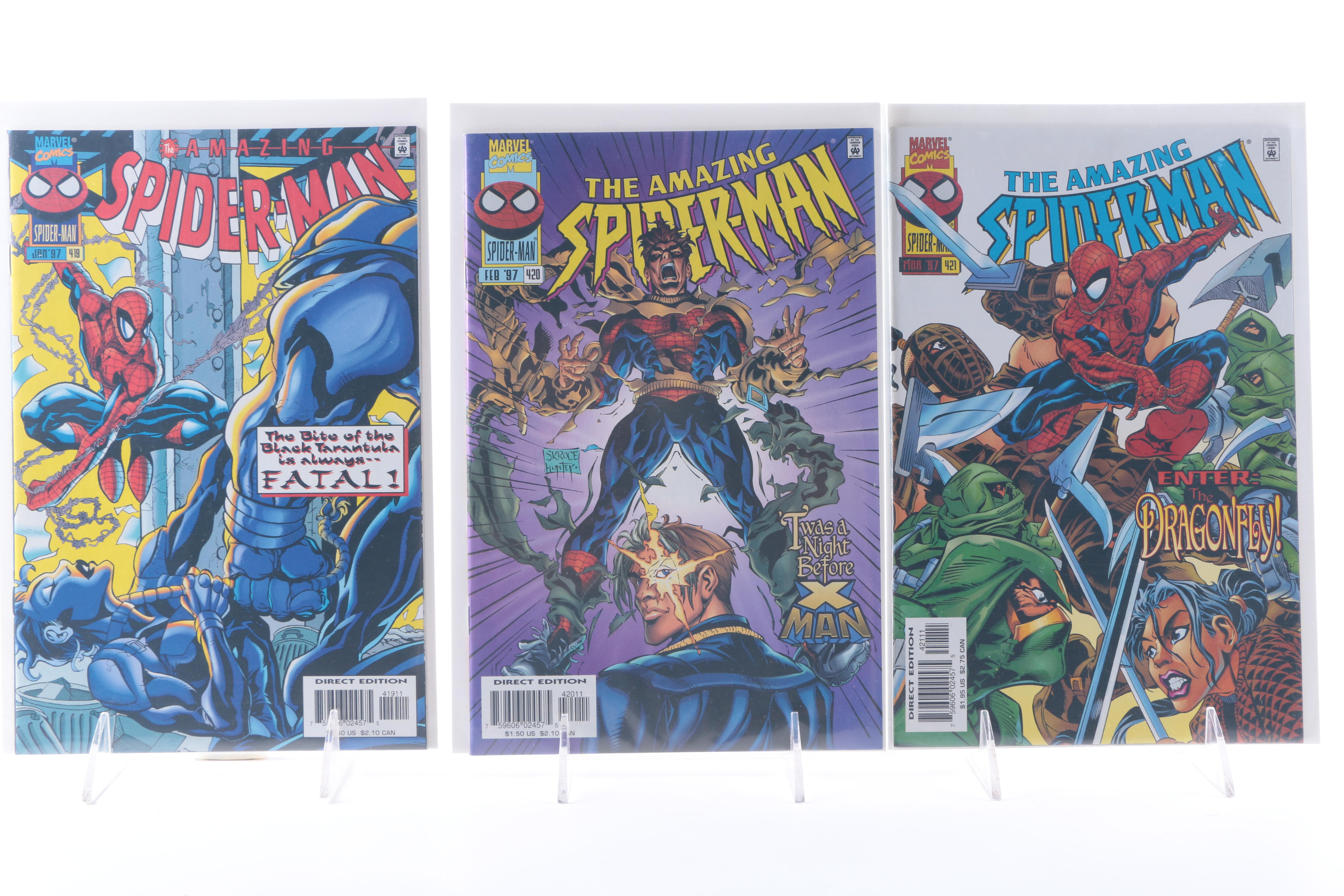 Modern Age 1990s "The Amazing Spider-Man" Comic Books