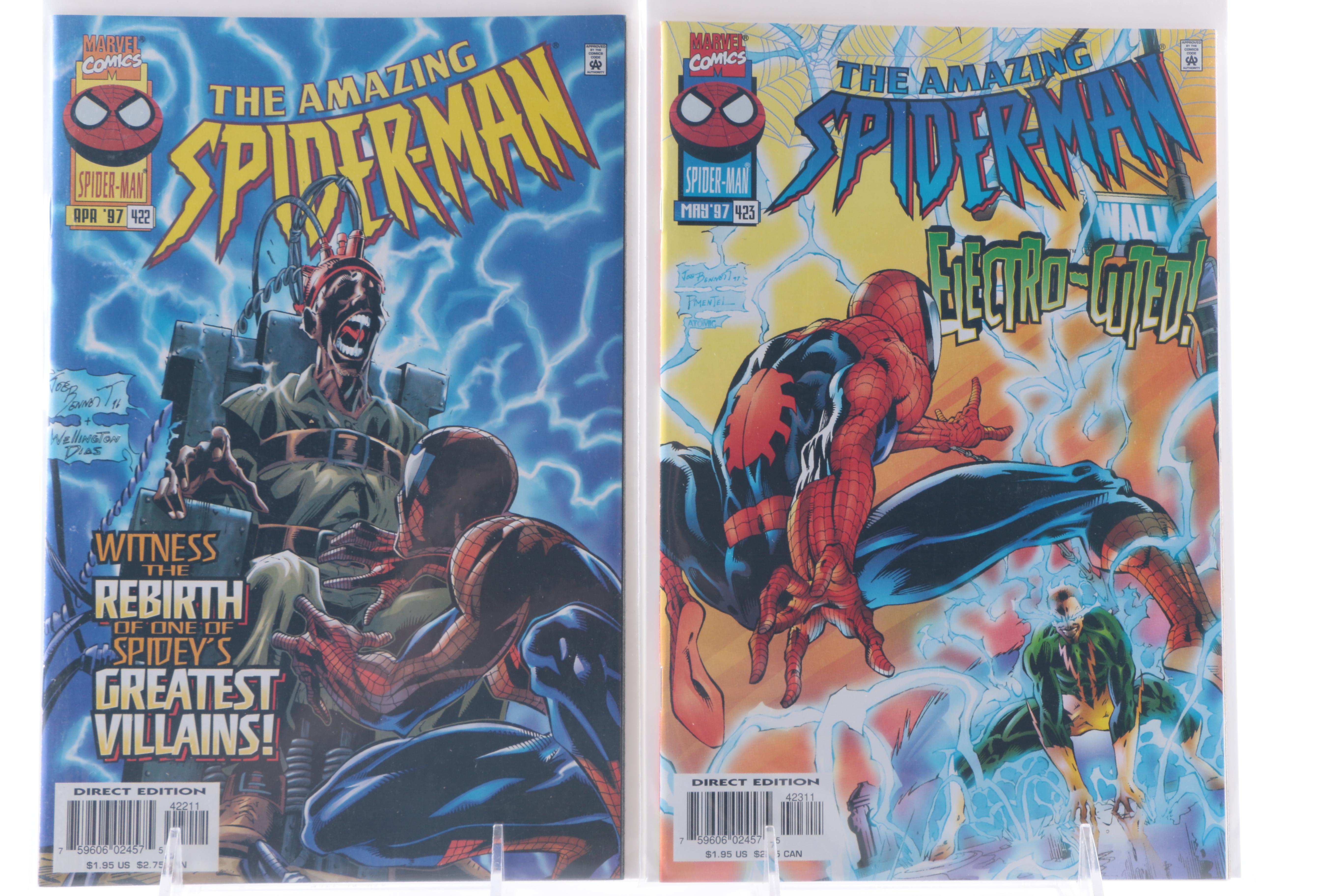 Modern Age 1990s "The Amazing Spider-Man" Comic Books