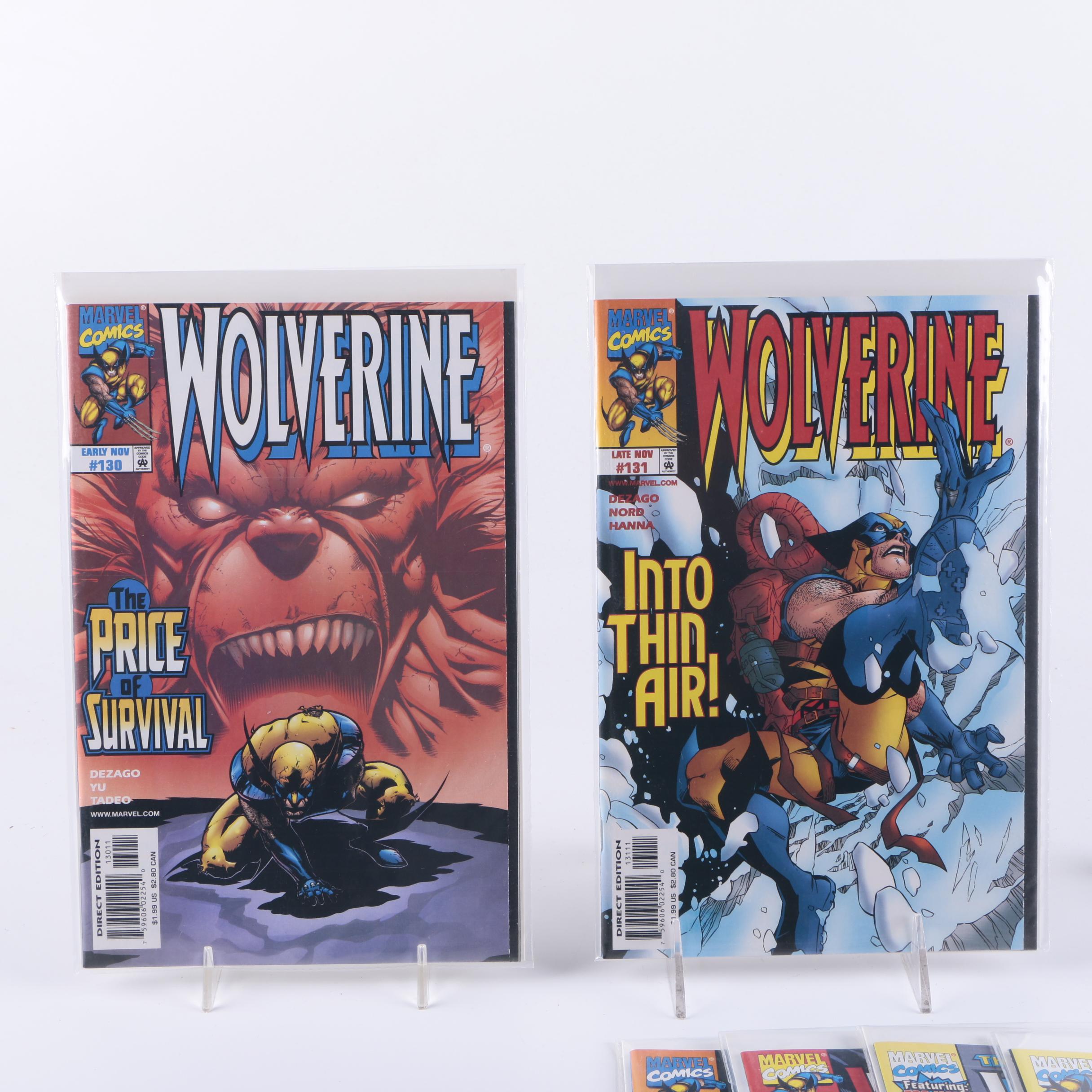 "Wolverine" Series 1 Issues #121-140