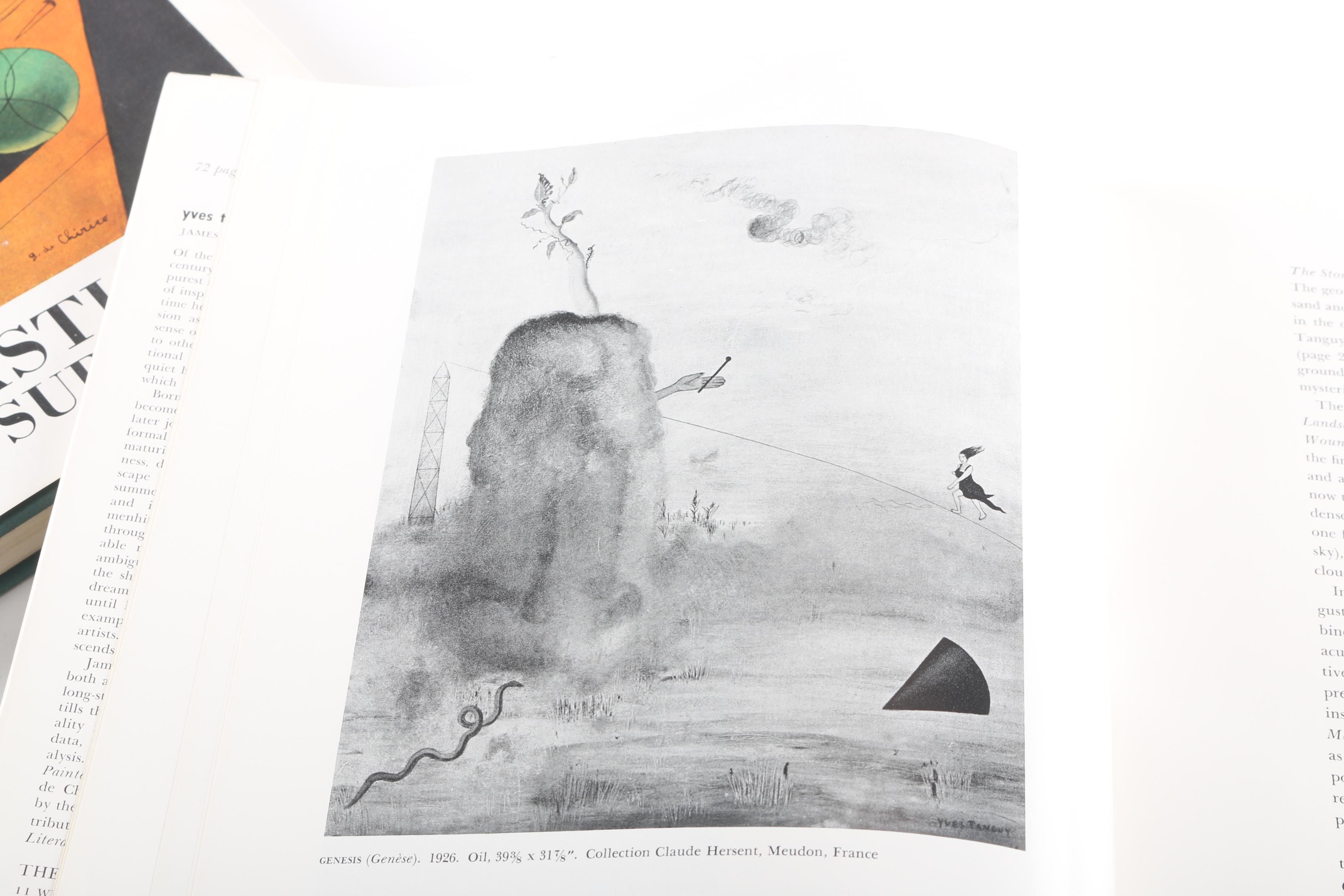 "Fantastic Art, Dada, Surrealism" and "Yves Tanguy"