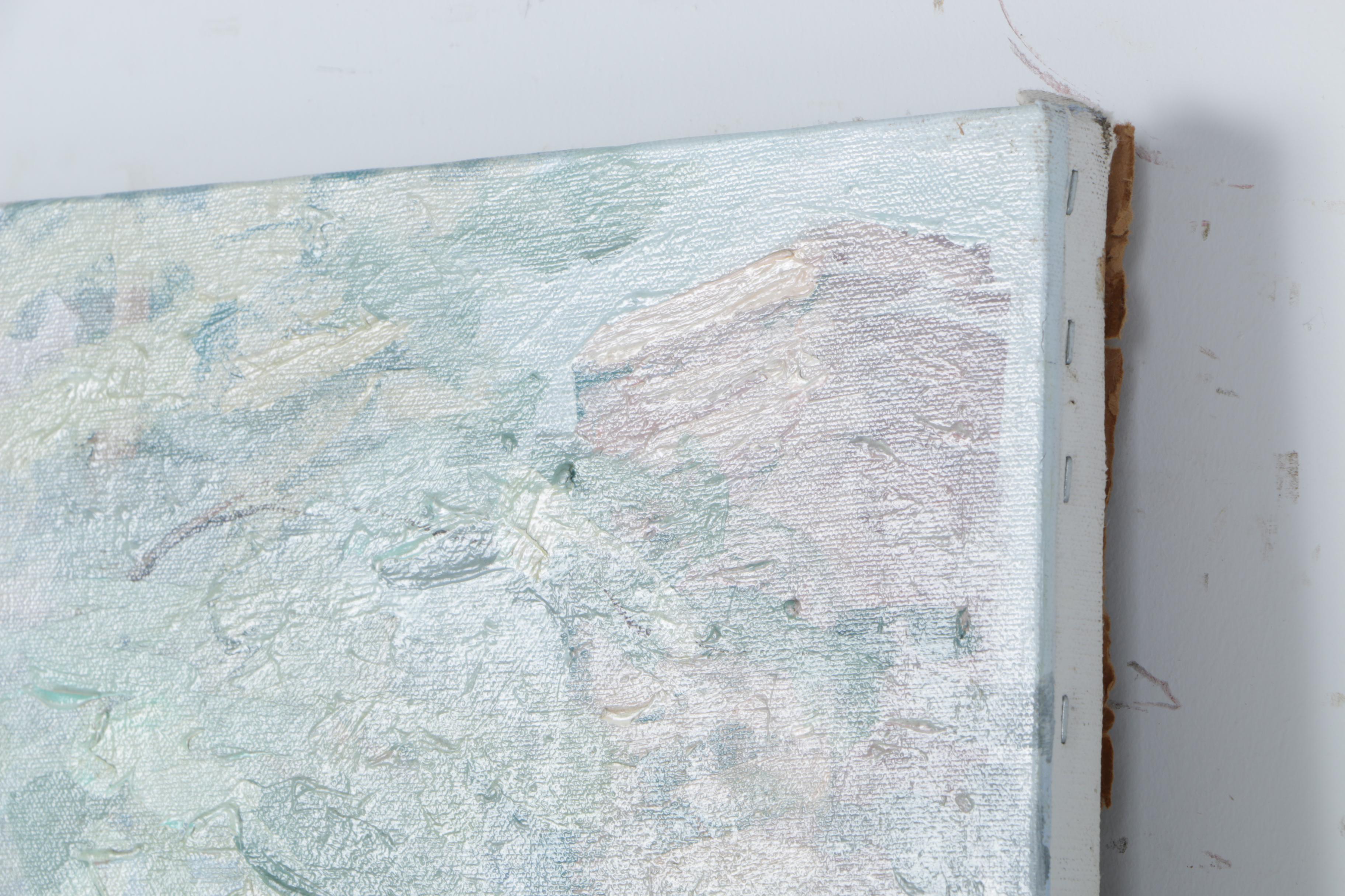 Barbara Hess Pugsley Oil Painting on Canvas "Promenade"