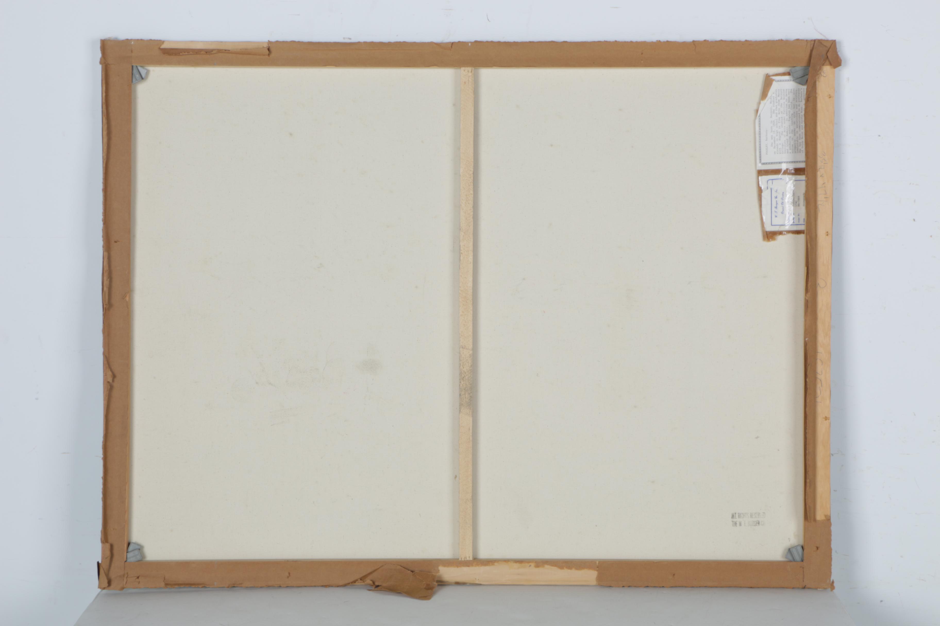 Barbara Hess Pugsley Oil Painting on Canvas "Promenade"