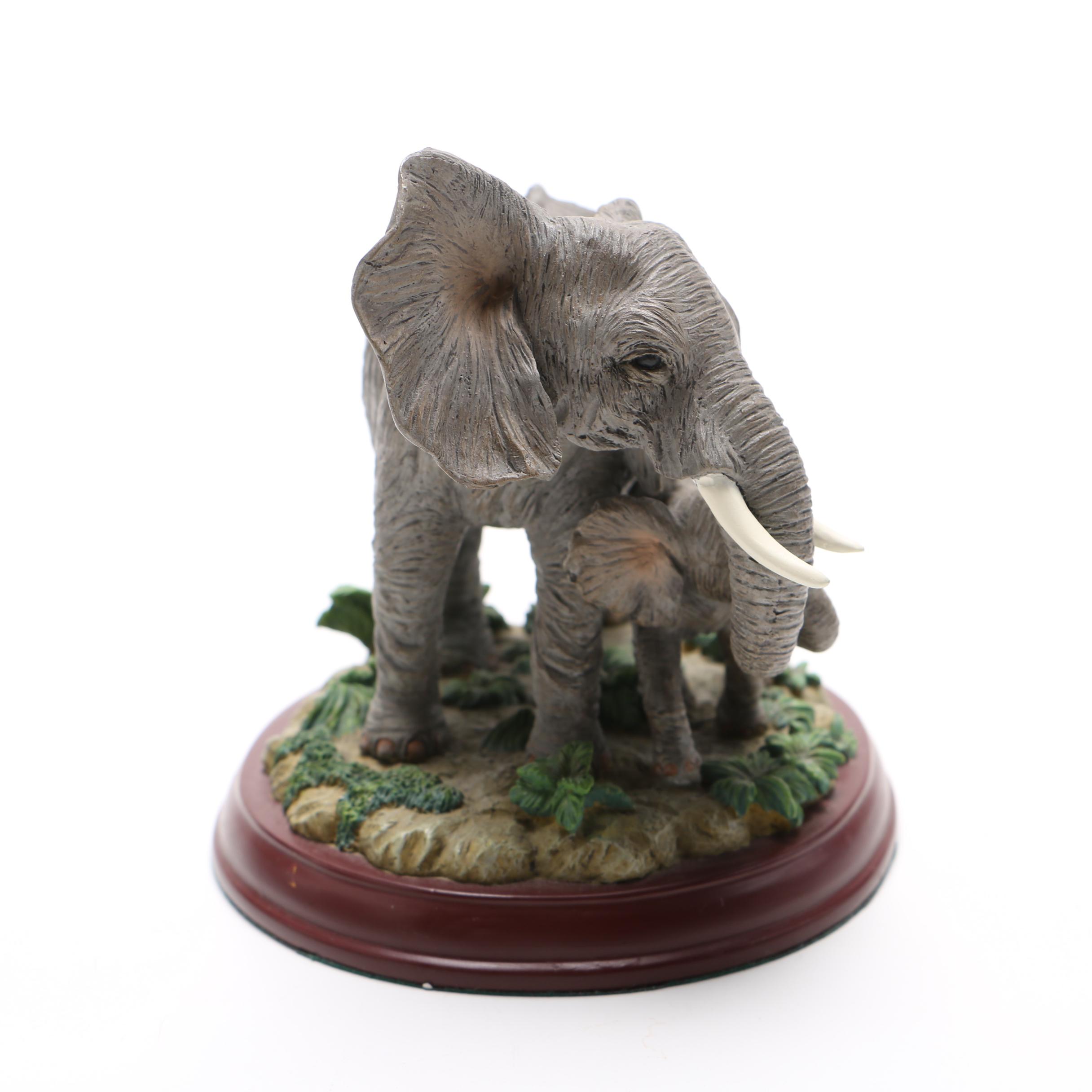 Lenox "Peaceful Embrace" Elephant Figurine