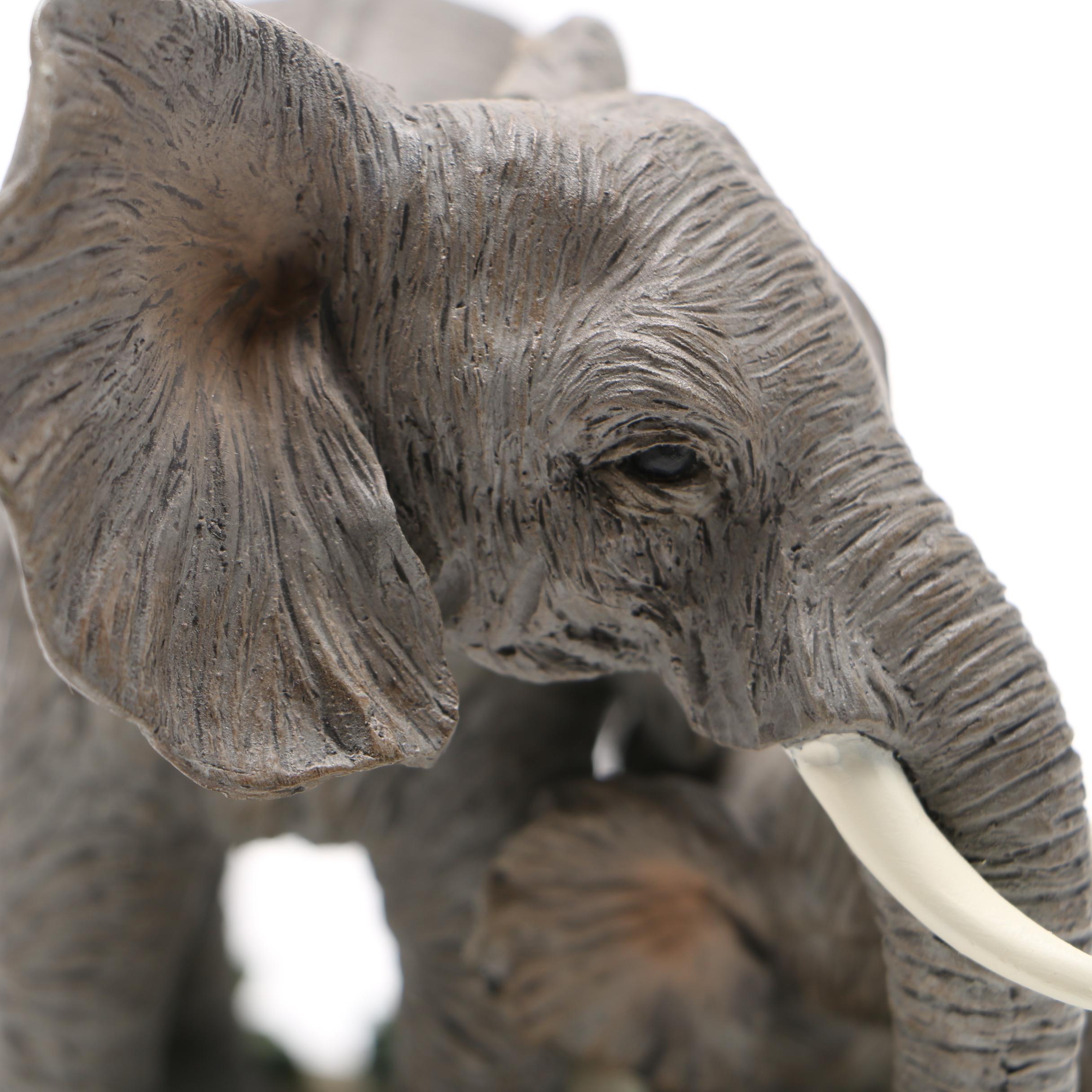 Lenox "Peaceful Embrace" Elephant Figurine