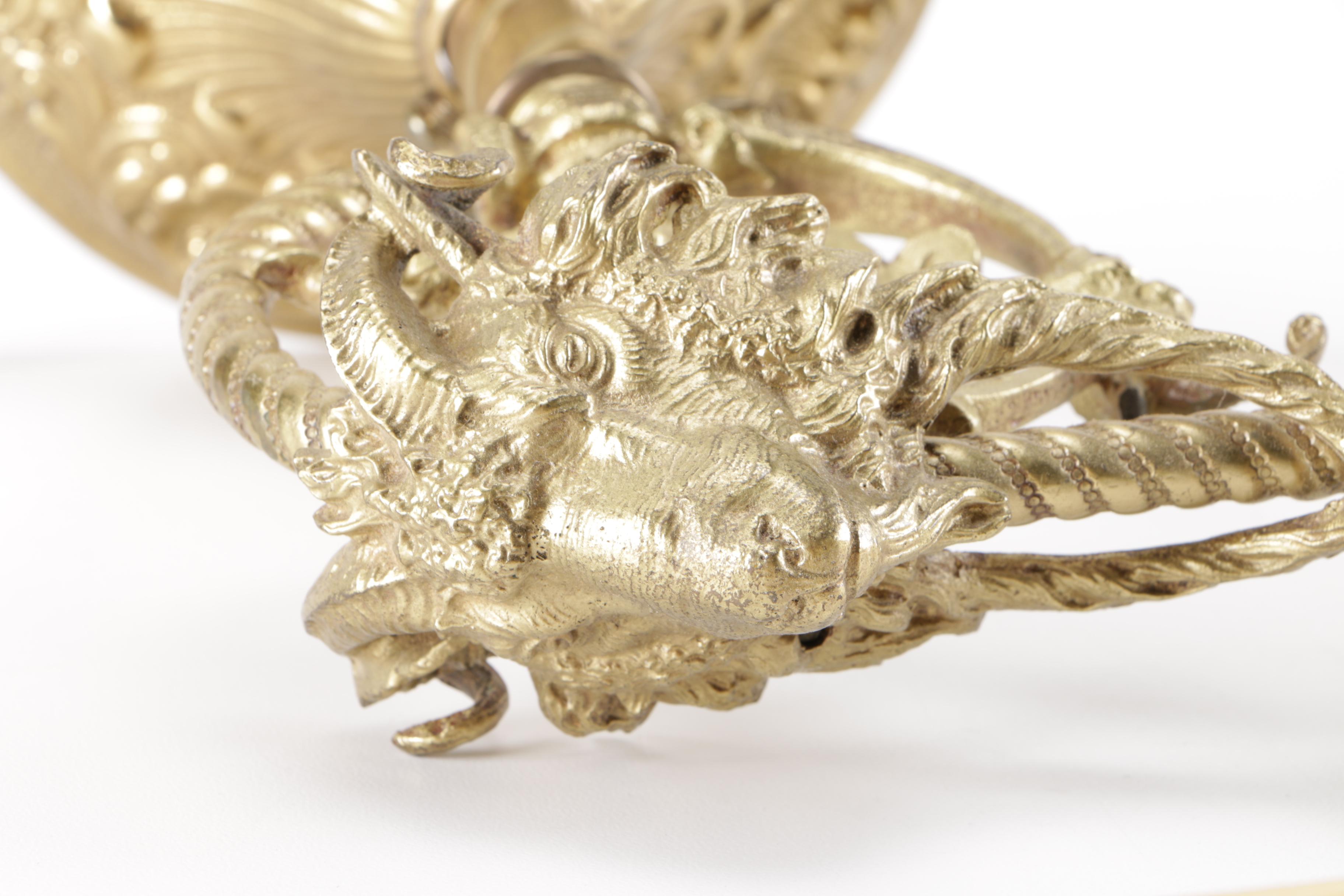 Brass Sconce Candle Lights