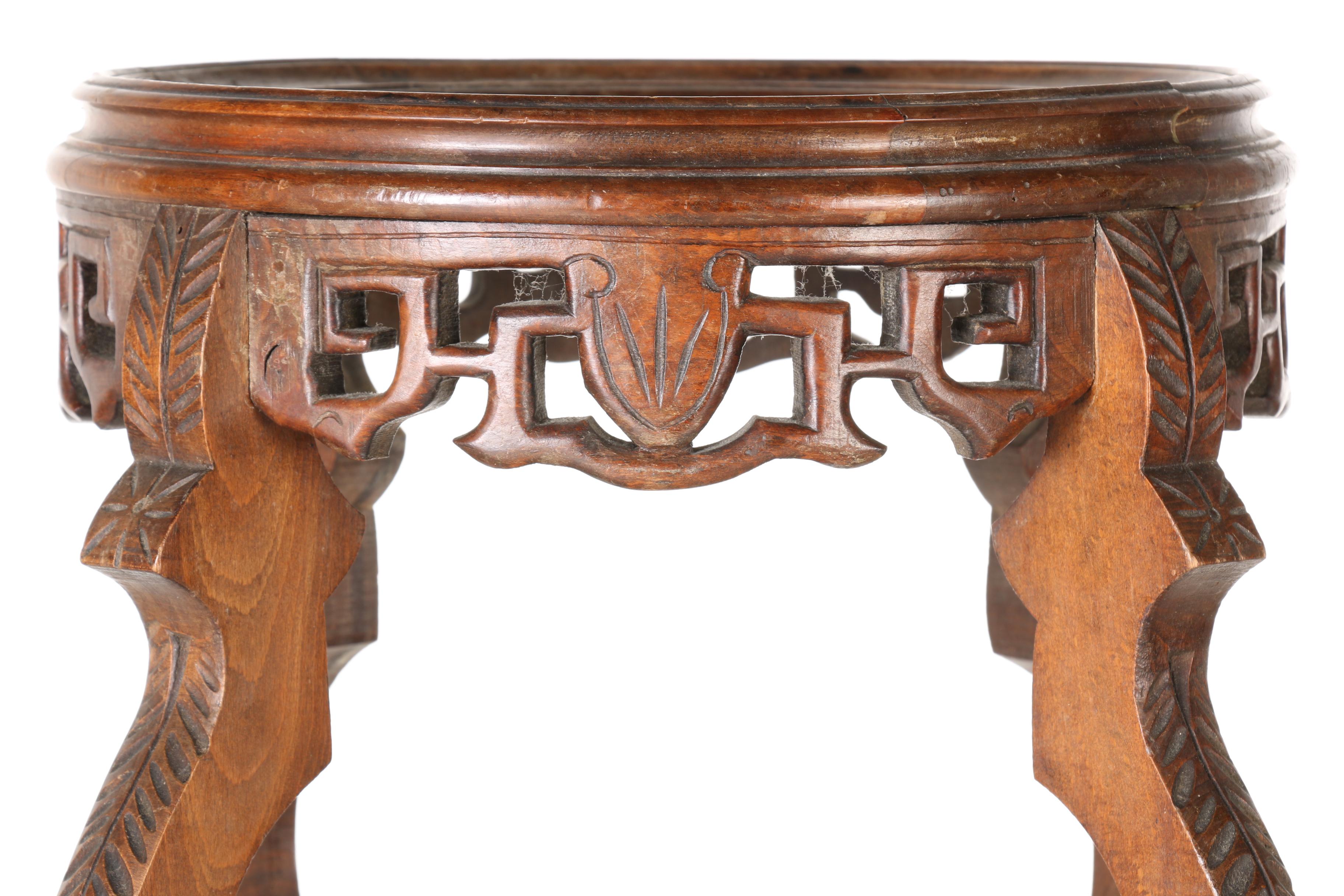 Eastlake Style Marble Top Plant Stand