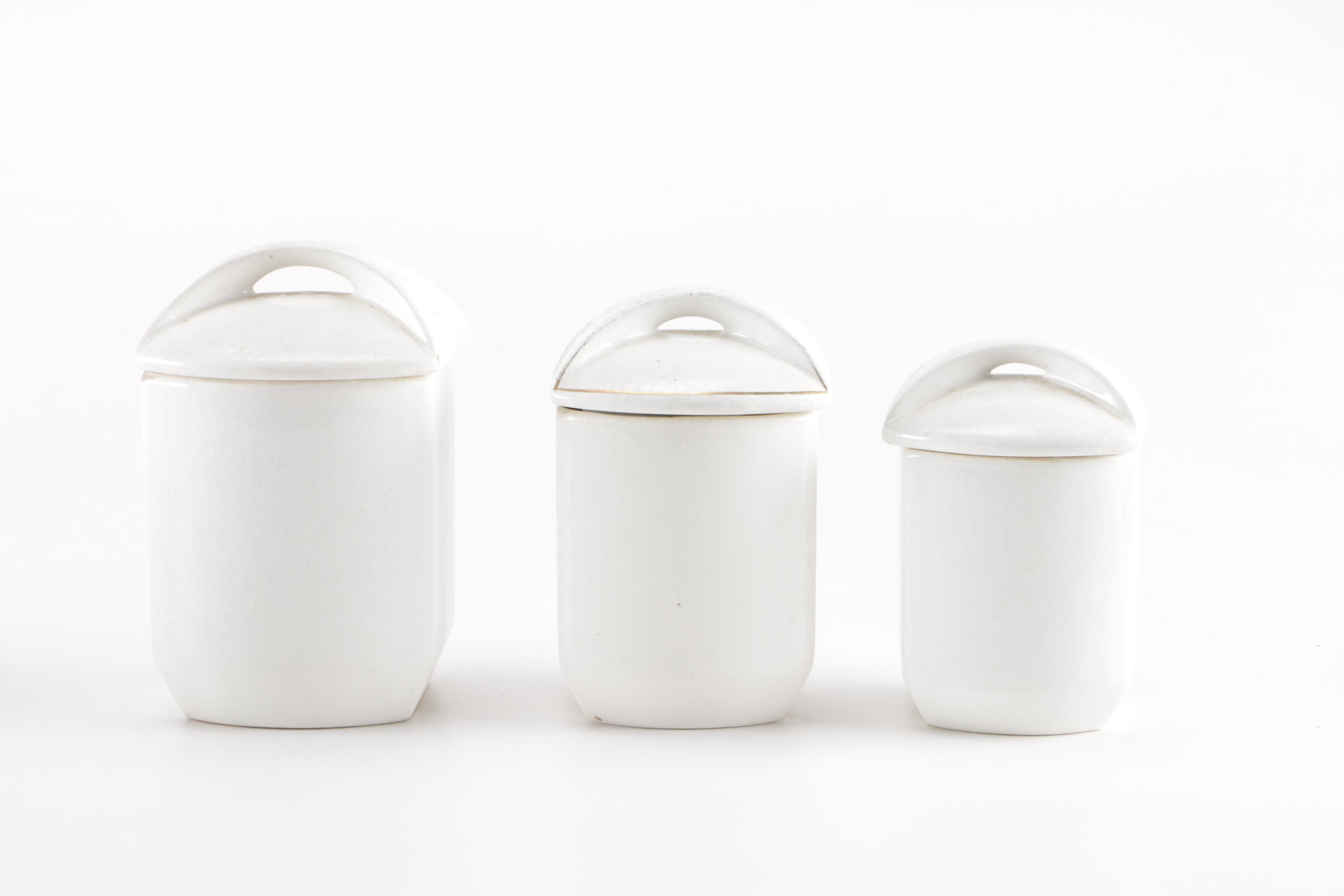 Ceramic Spice Canisters and Pitchers