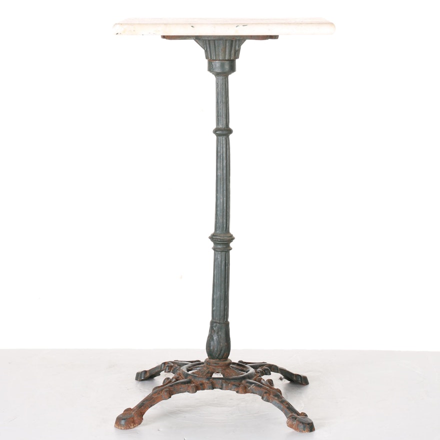 Early 20th Century Cast Iron Plant Stand