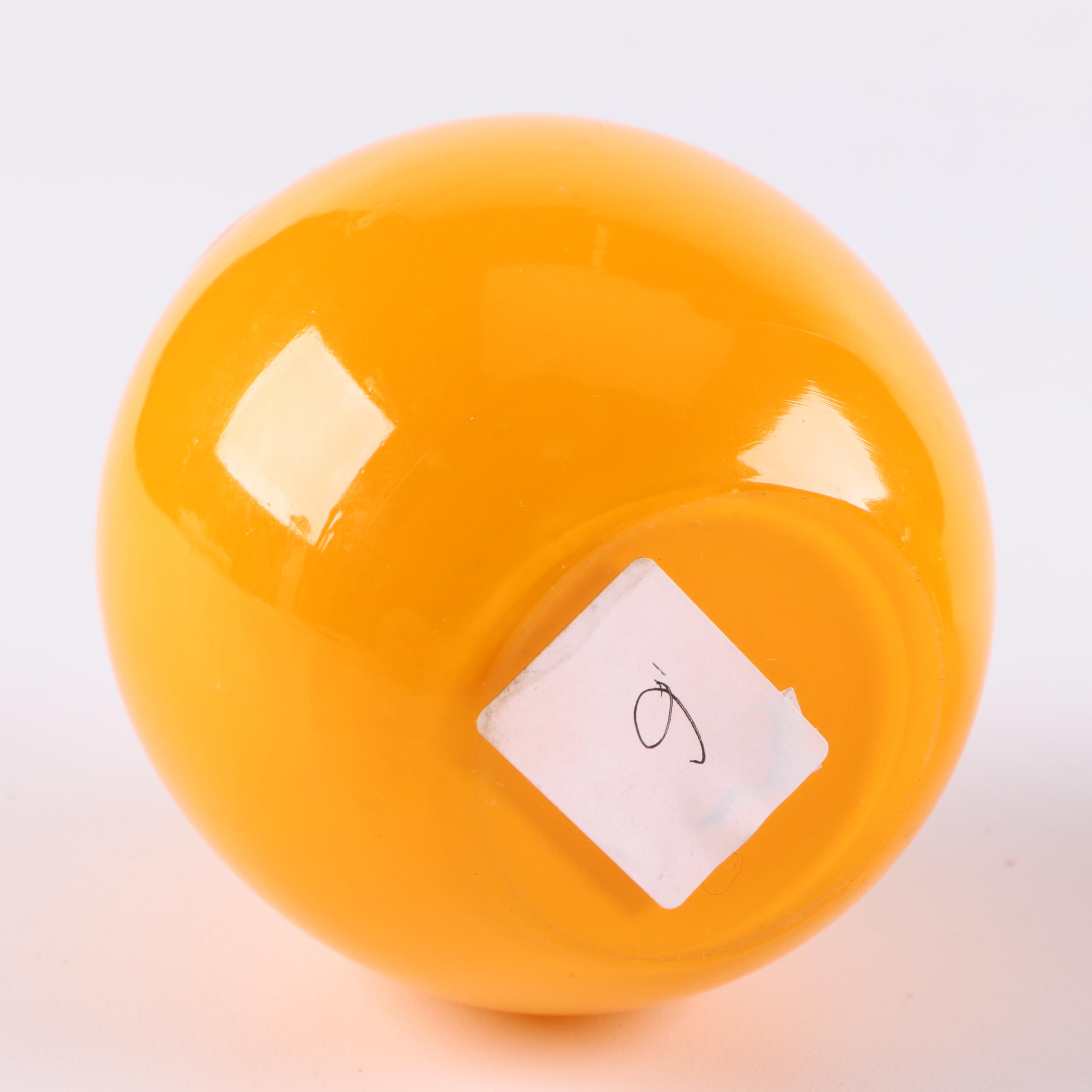 Orange Glassware Featuring Soap Dispenser