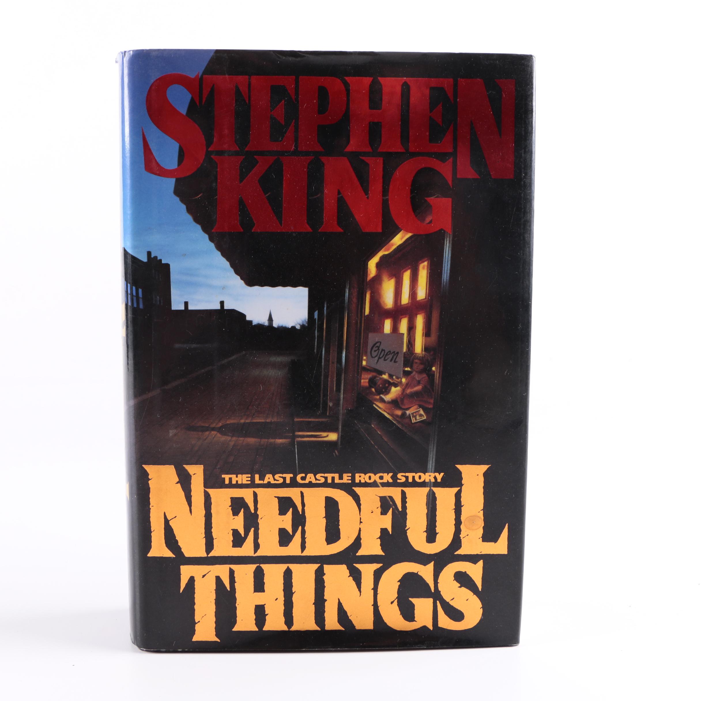 First and Early Stephen King Books
