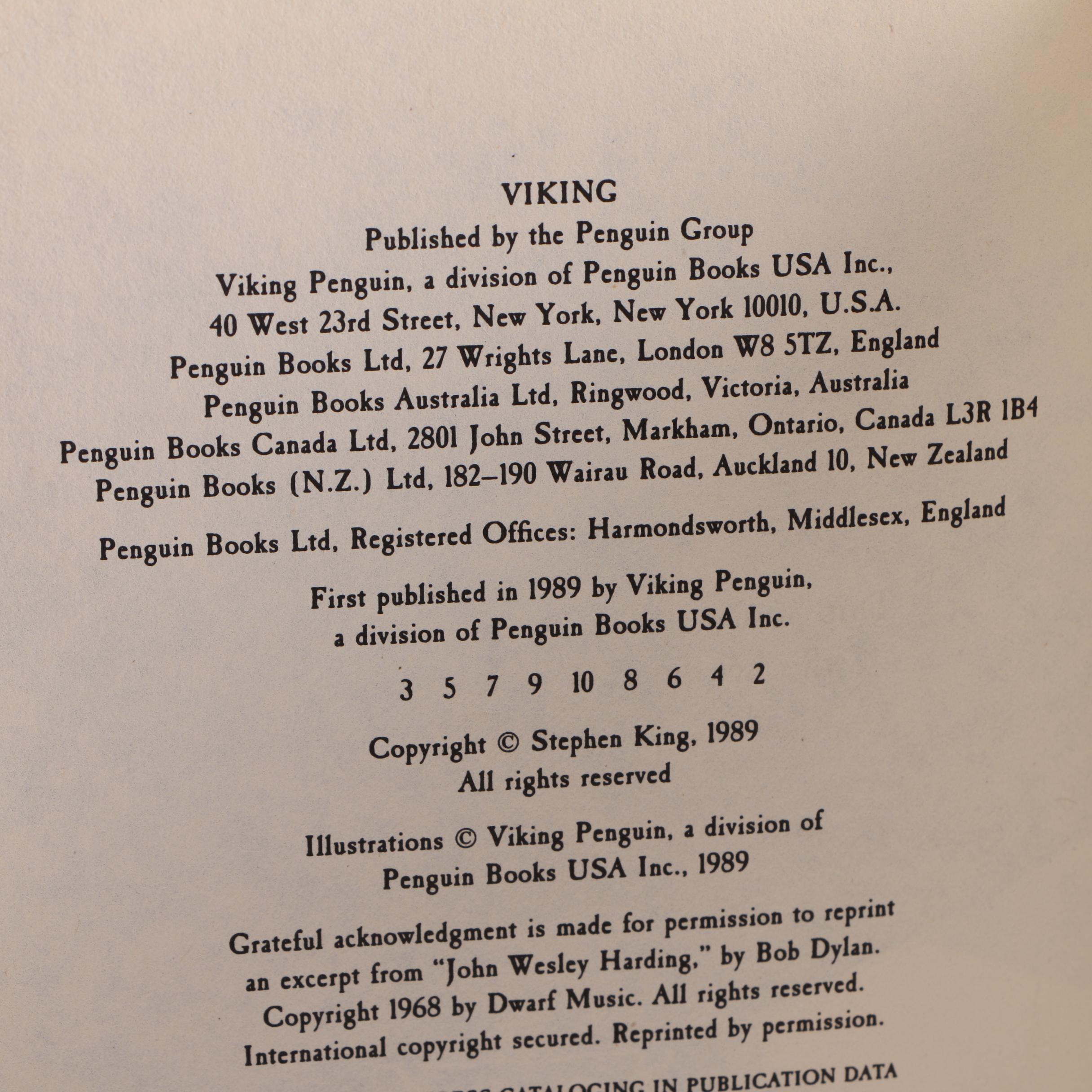 First and Early Stephen King Books