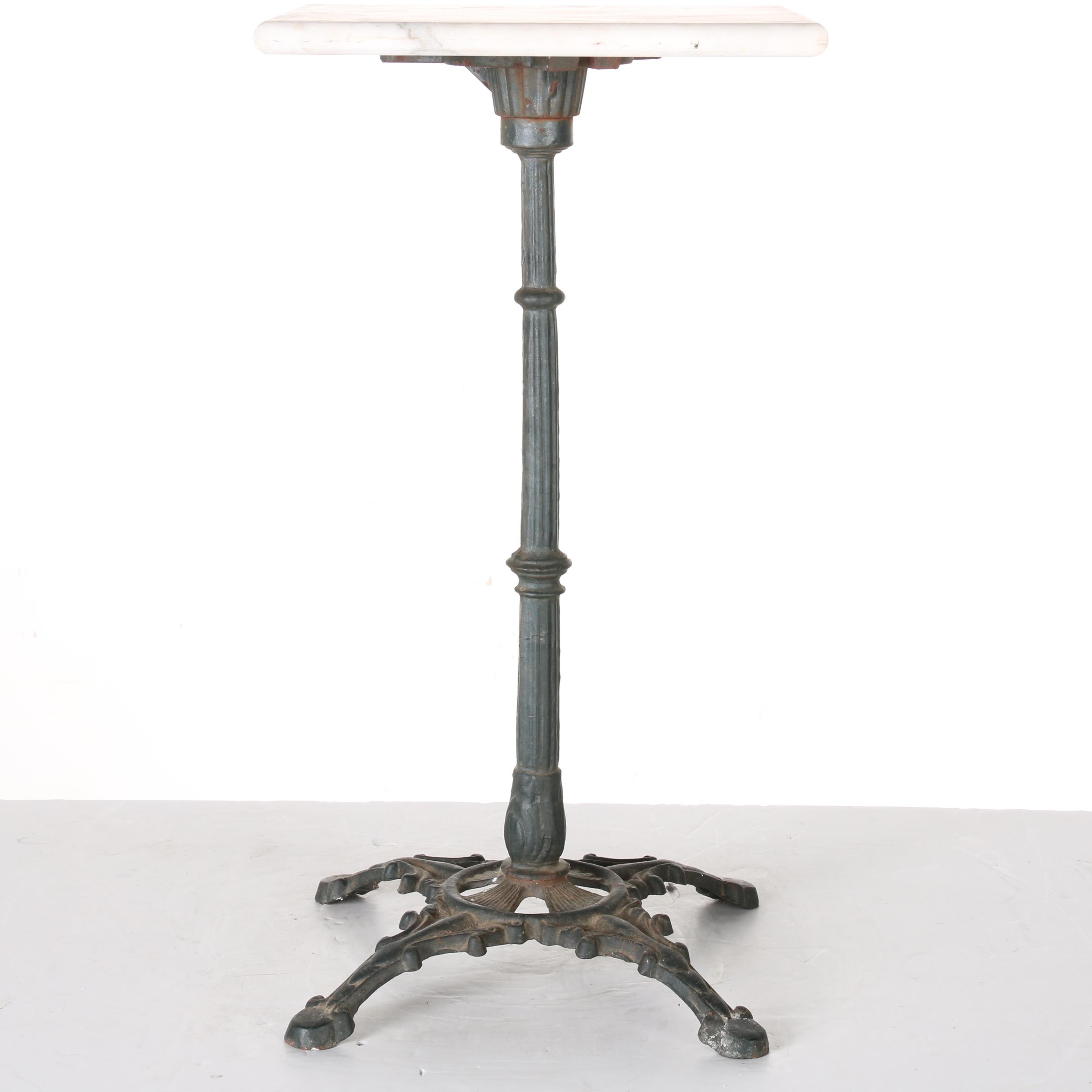 Early 20th Century Cast Iron Plant Stand