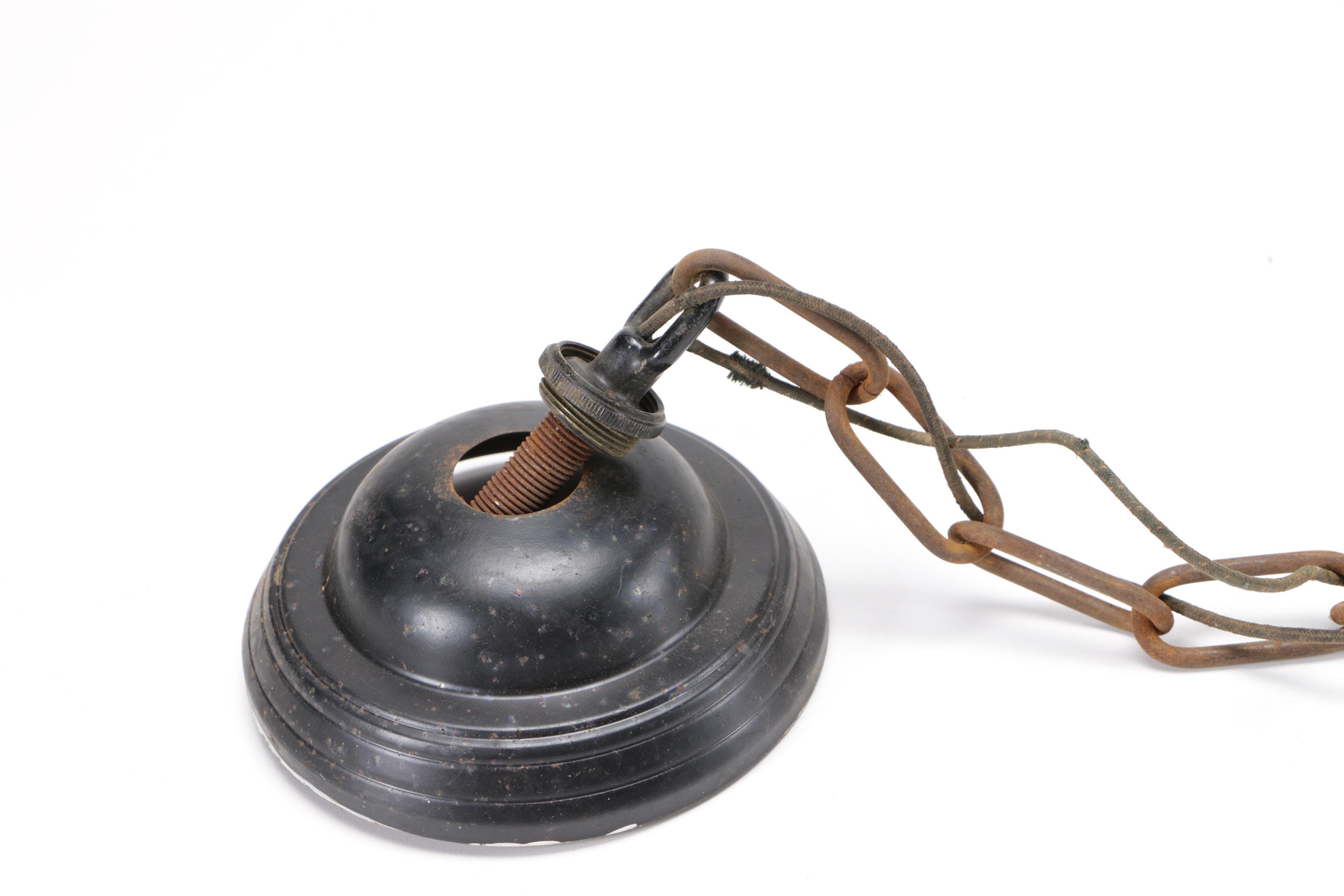 Venetian Style Clear Glass and Wrought Iron Lanterns