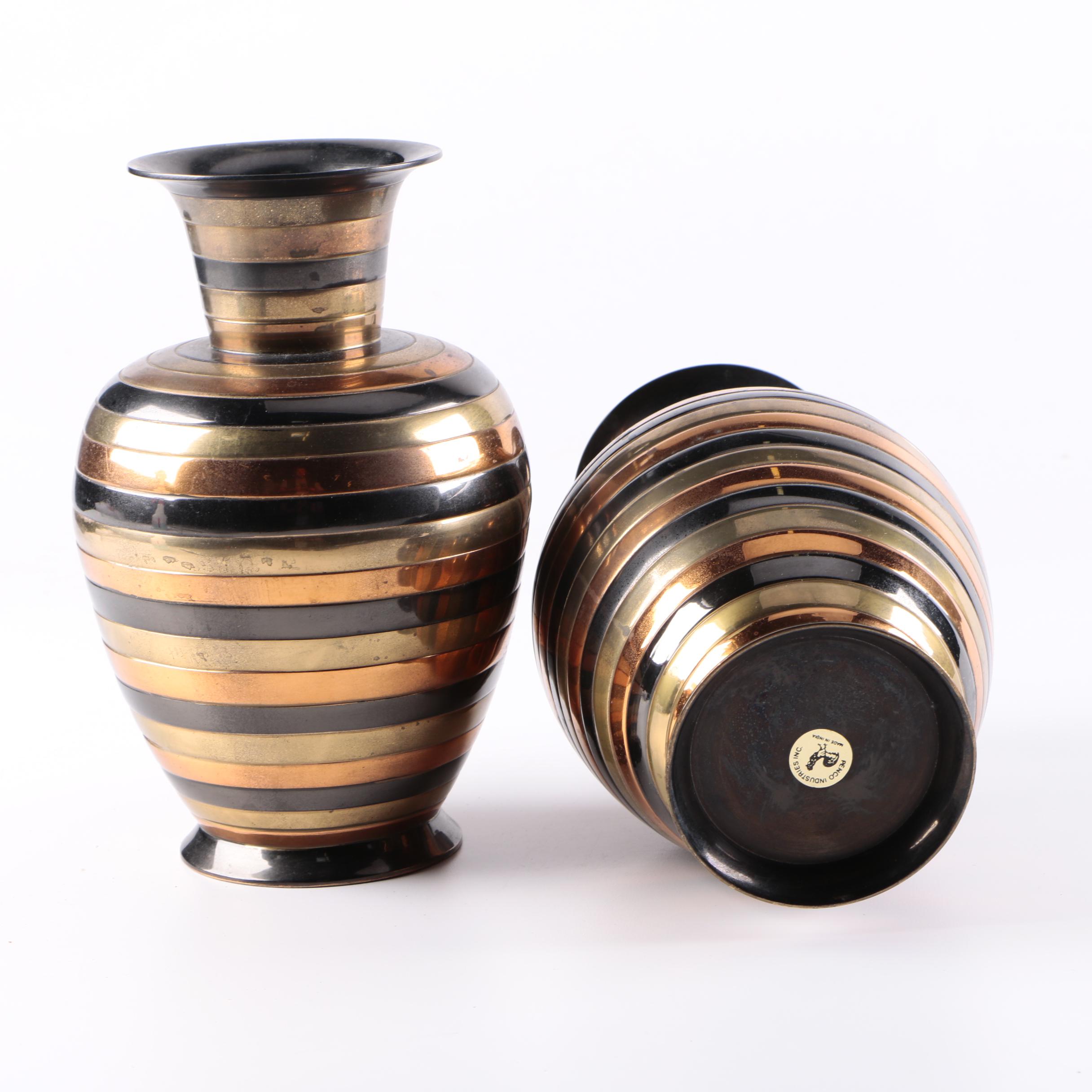 Penco Industries Metal Vases