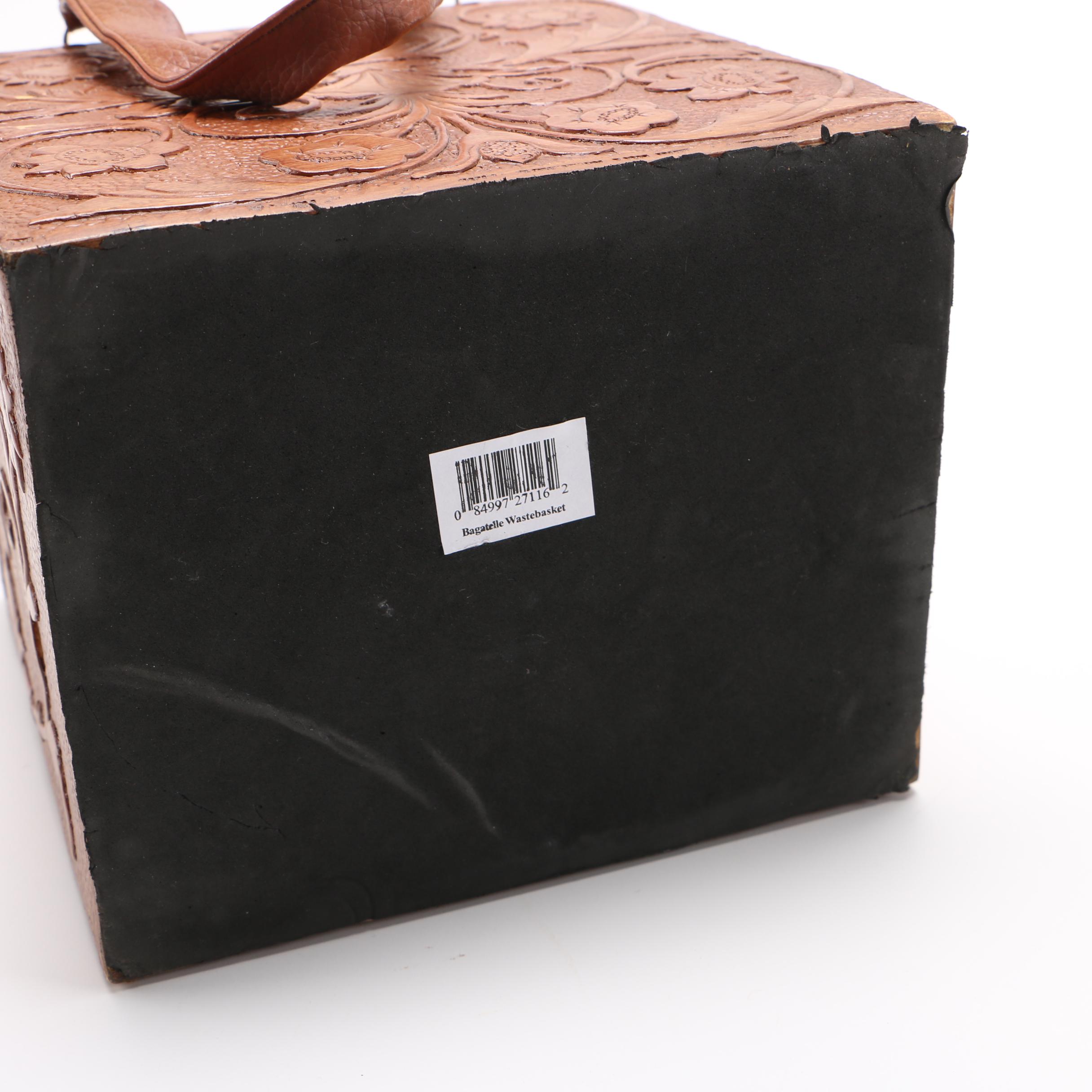 Faux Handbag Wastebasket