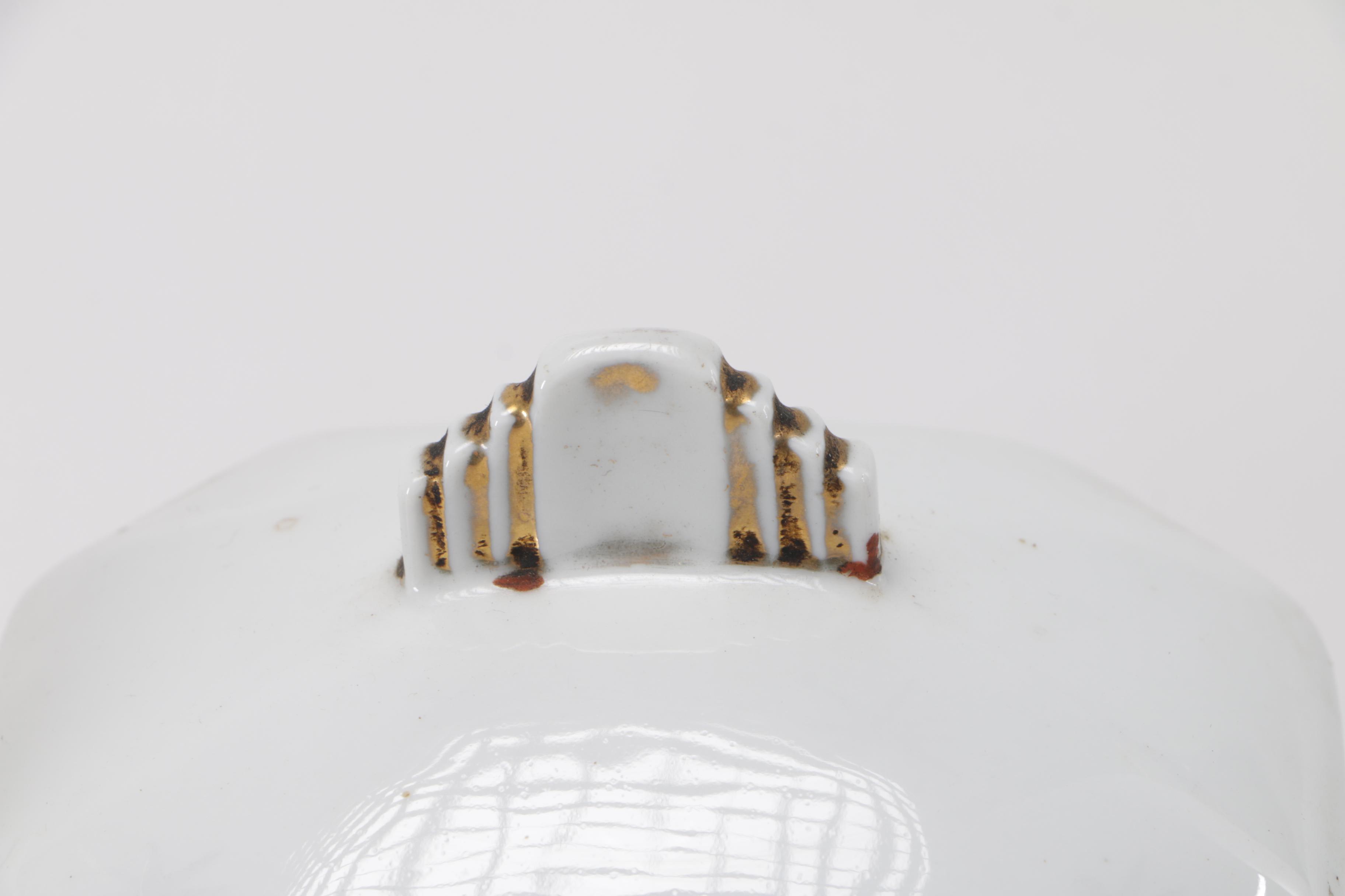 Vintage Limoges Porcelain Kitchen Canister Set