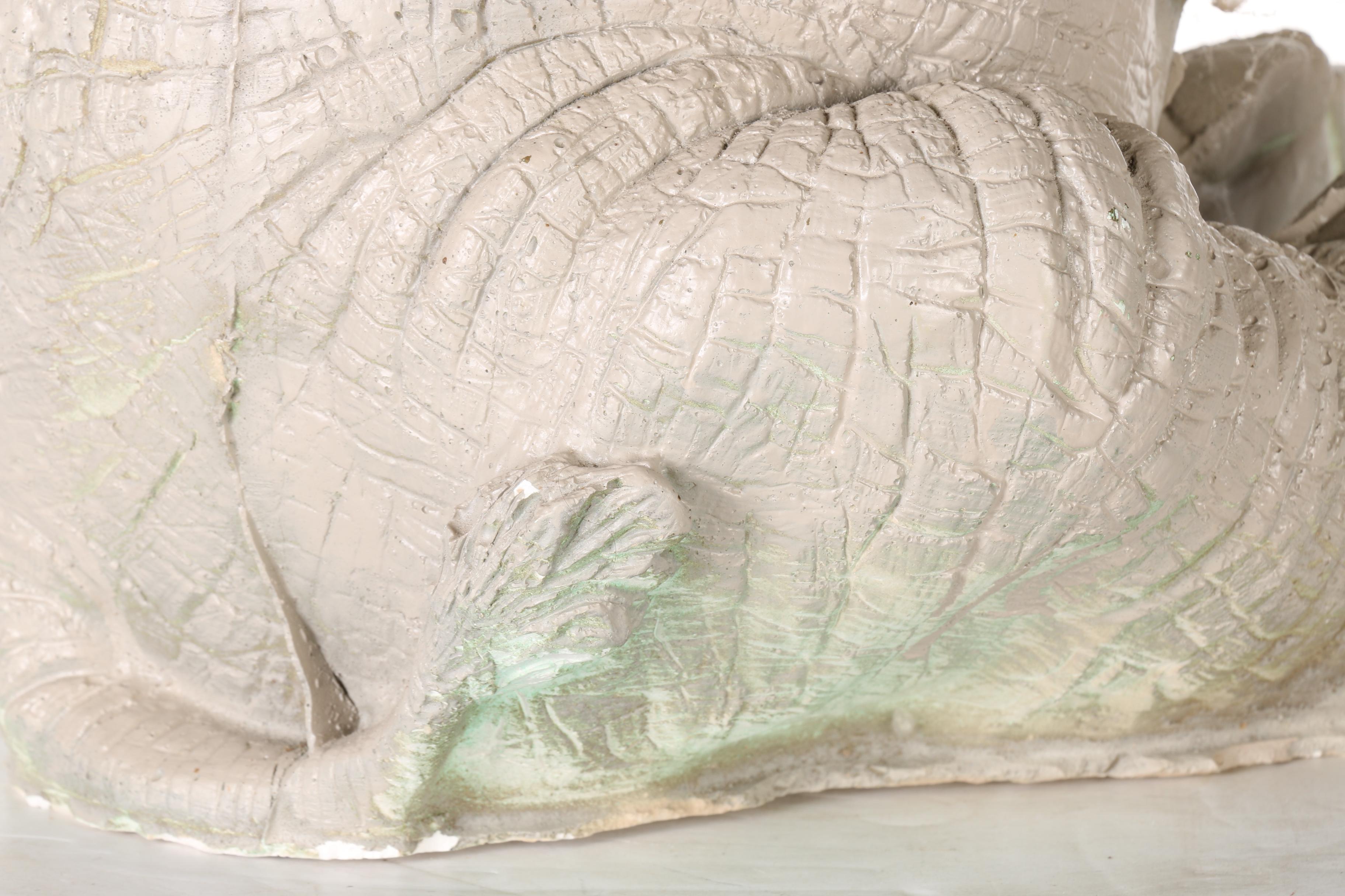 Elephant Side Table with Glass Top