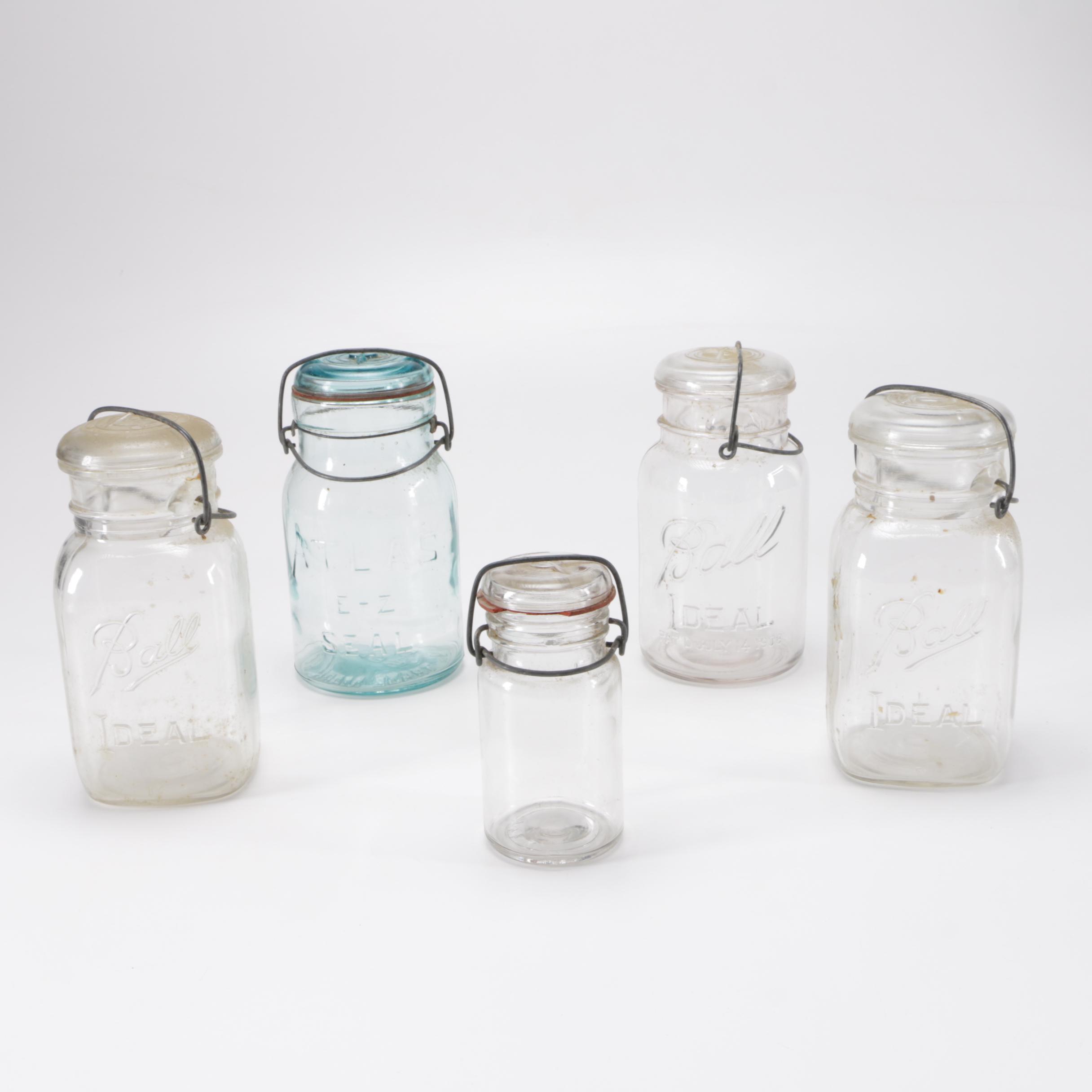 Collection of Mason Jars
