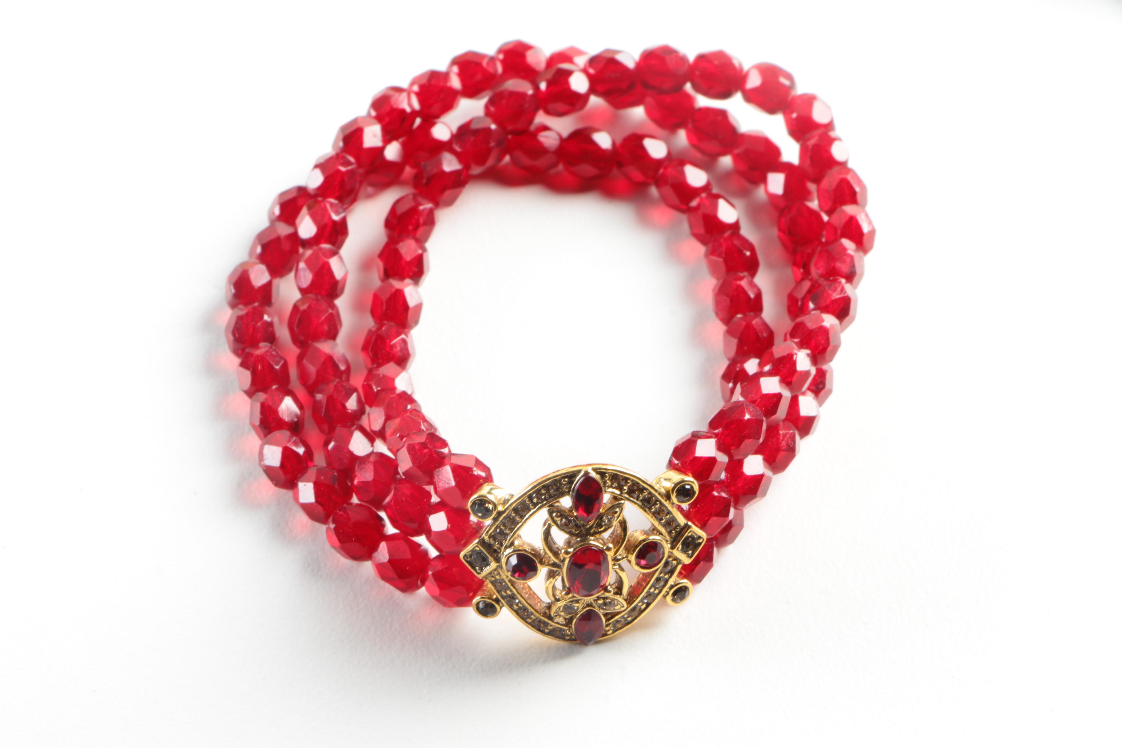 Costume Jewelry Feature Coral and Turquoise