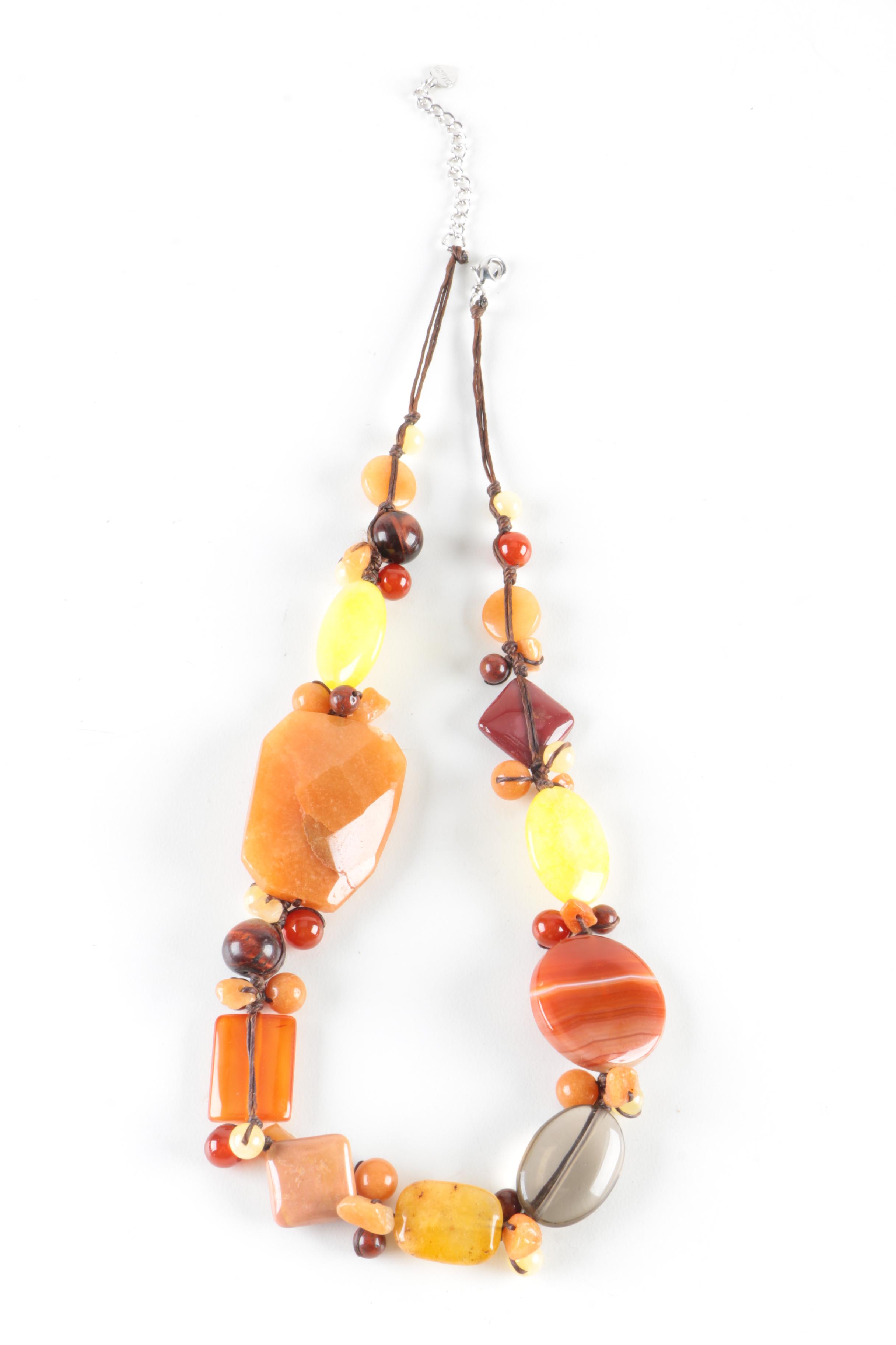 Costume Jewelry Feature Coral and Turquoise