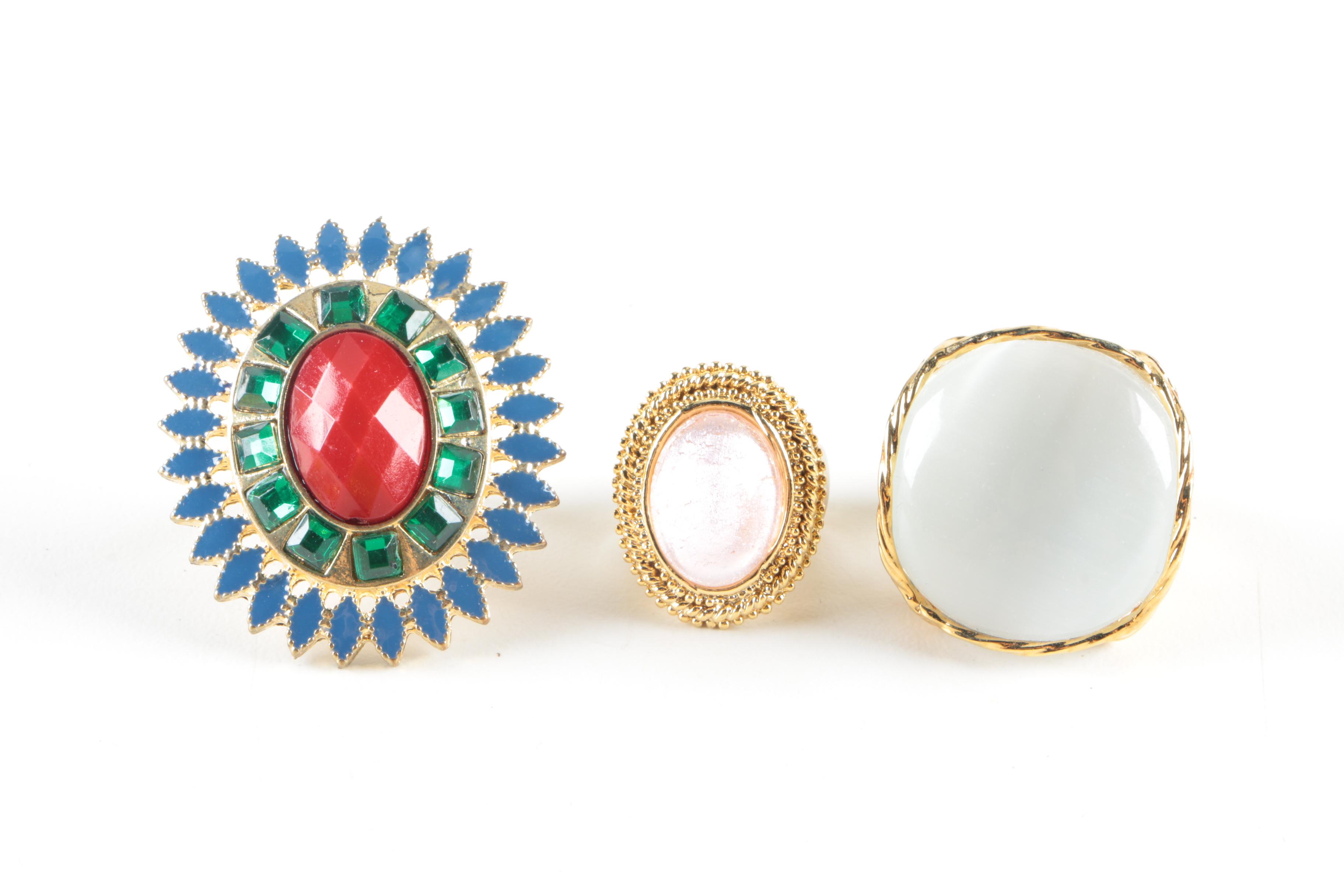 Costume Jewelry Feature Coral and Turquoise