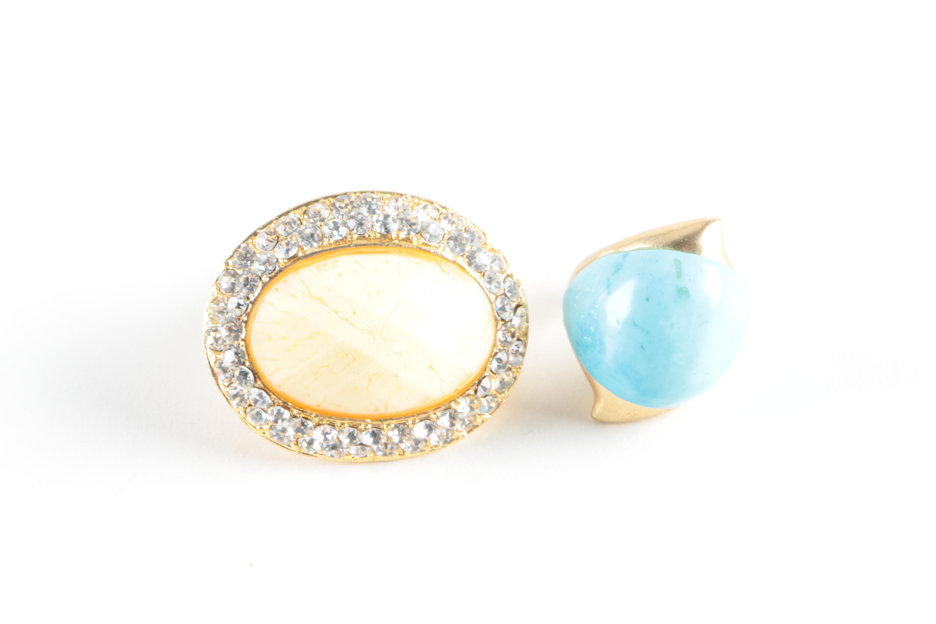 Costume Jewelry Feature Coral and Turquoise