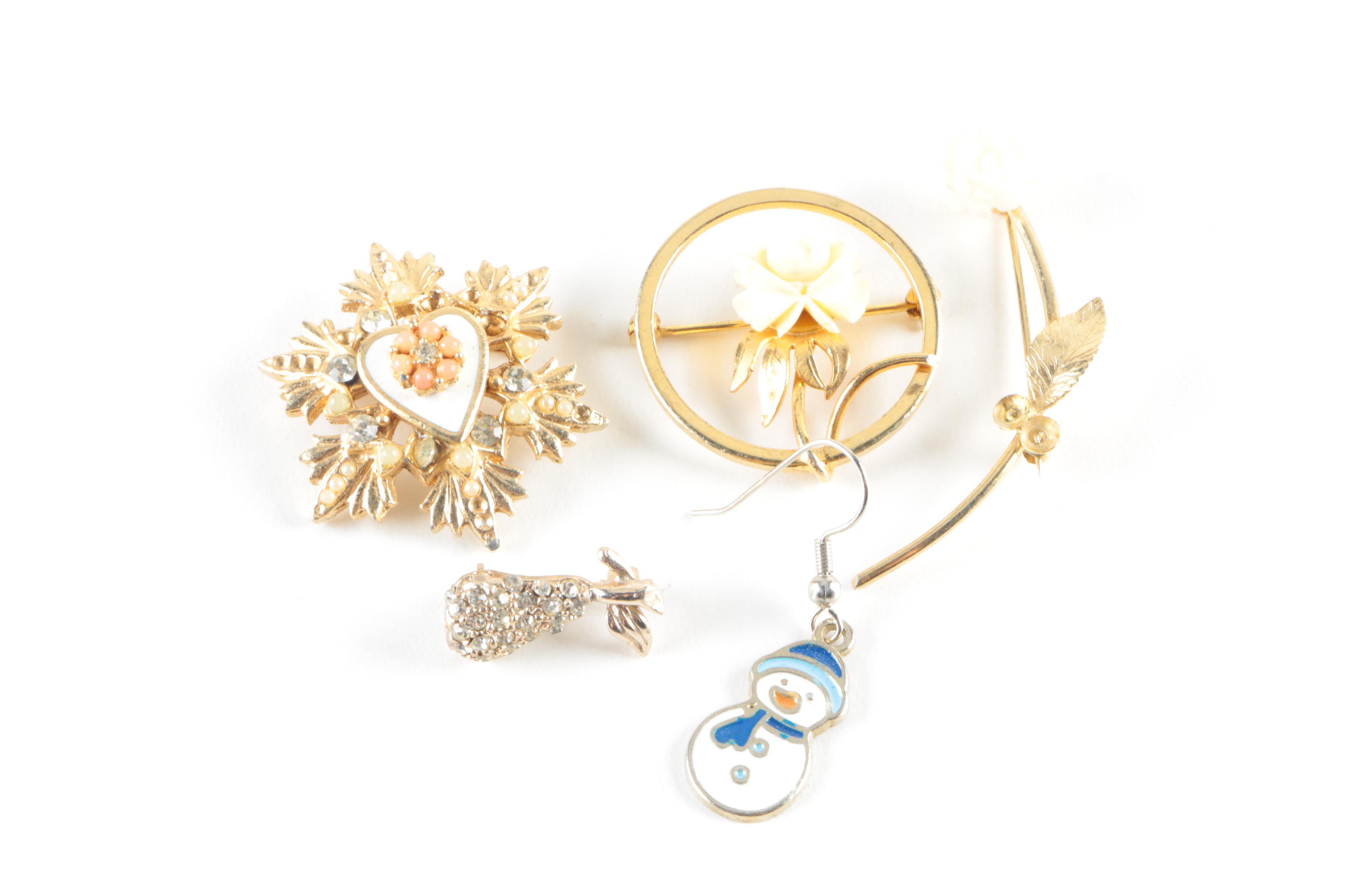 Costume Jewelry Feature Coral and Turquoise