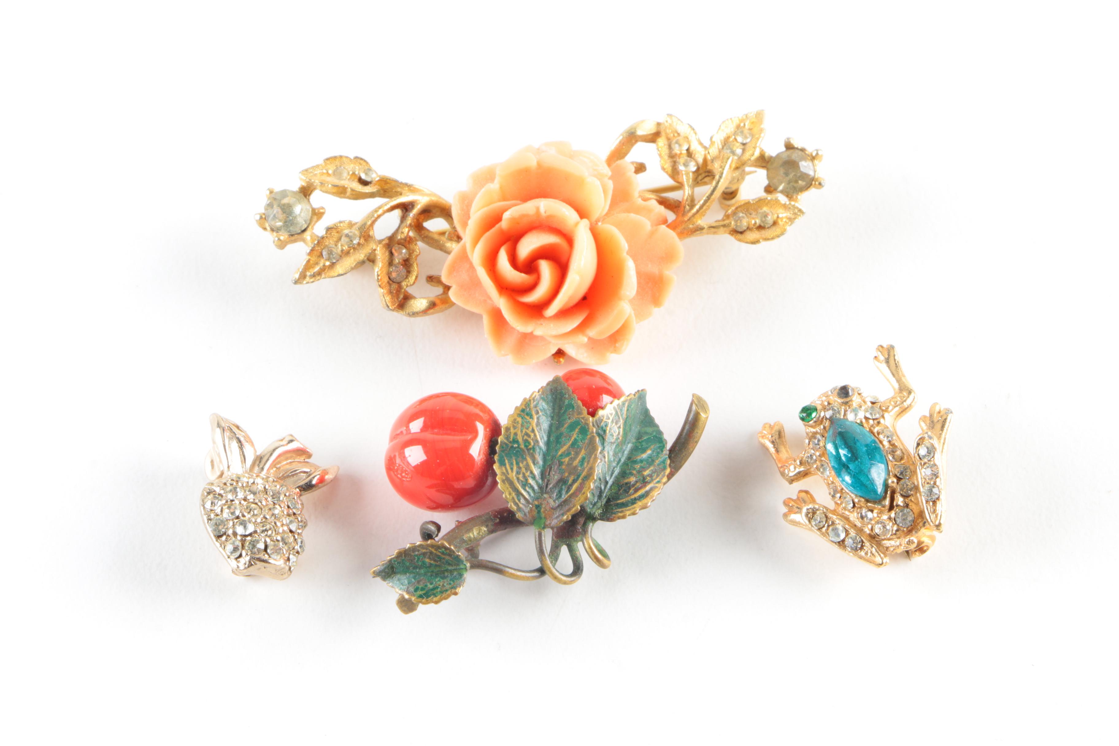 Costume Jewelry Feature Coral and Turquoise
