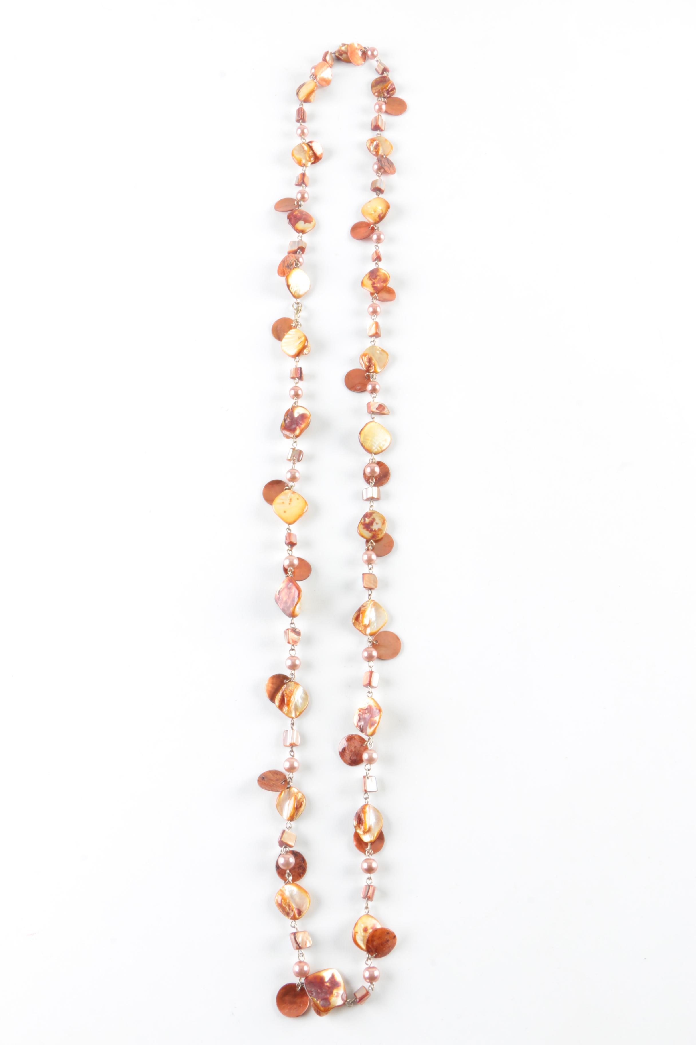 Costume Jewelry Feature Coral and Turquoise