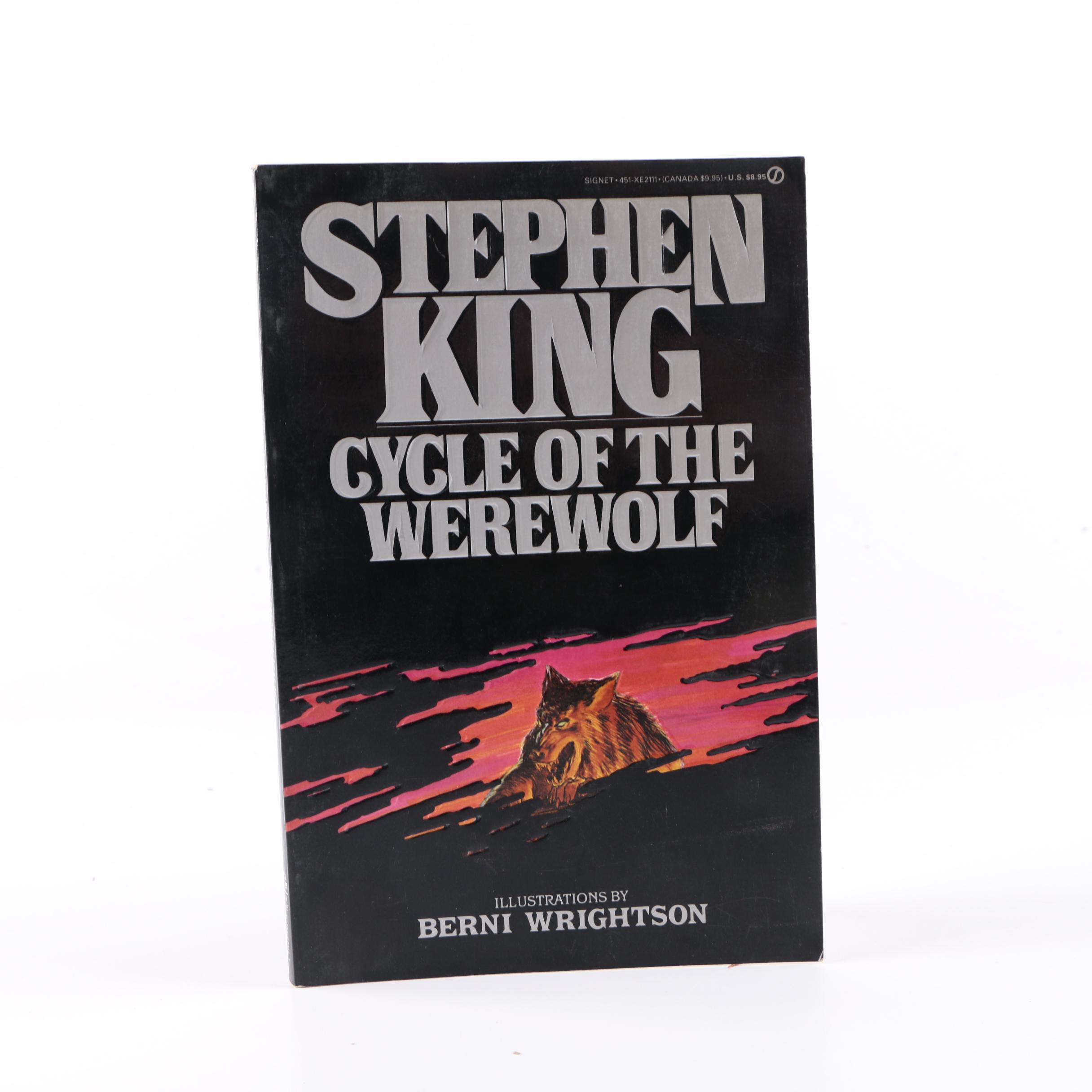 Stephen King Books With First Edition of "The Regulators"