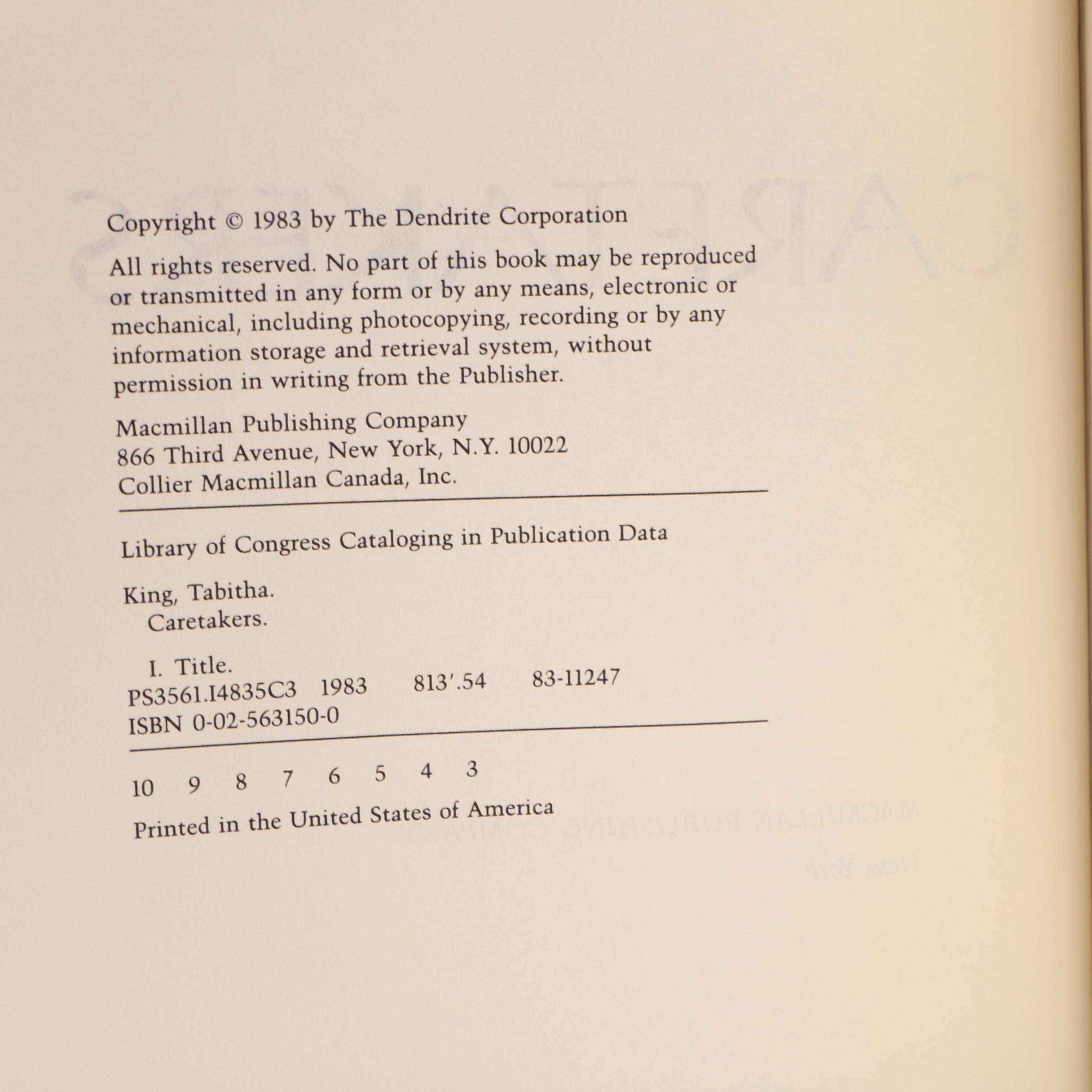 Stephen King Books With First Edition of "The Regulators"