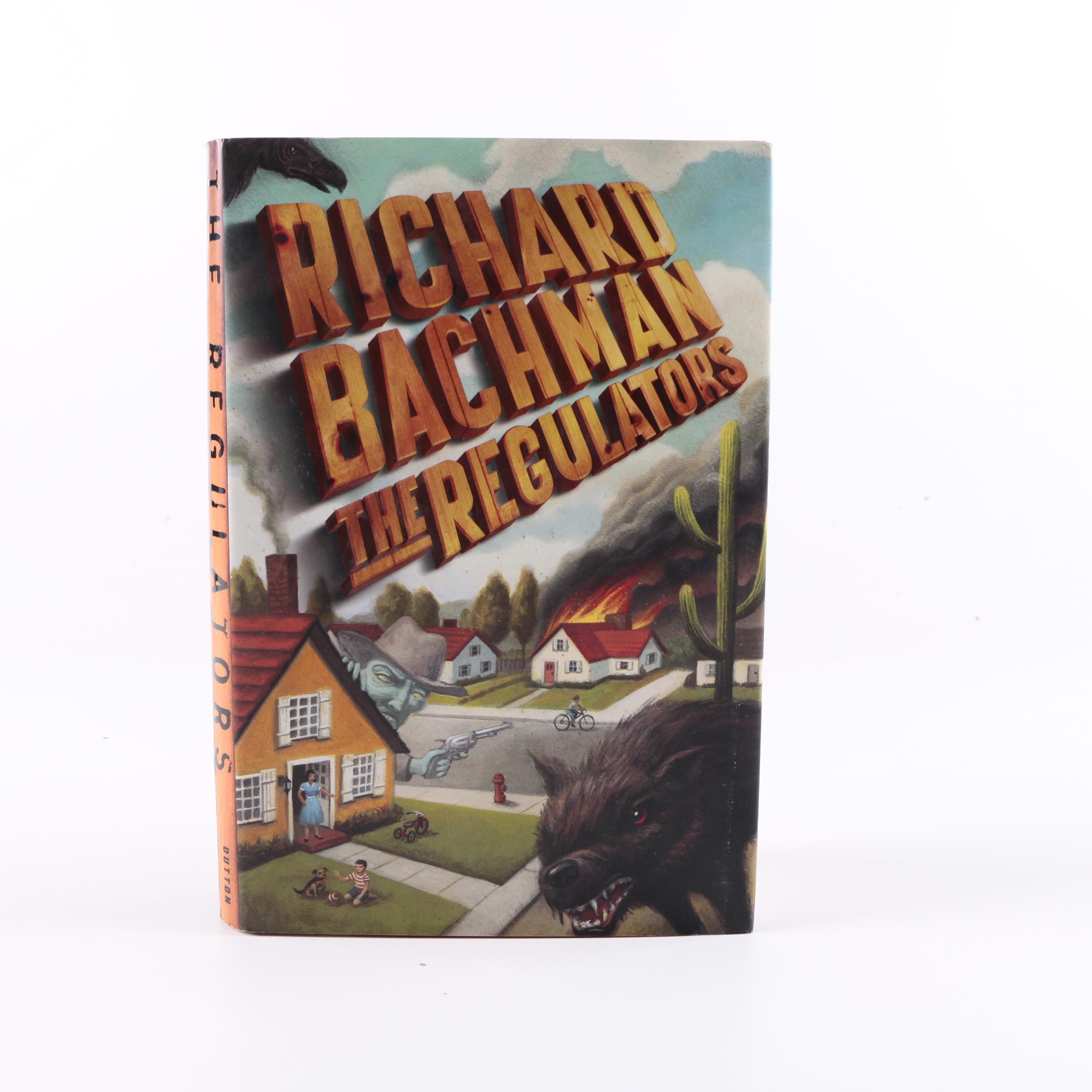 Stephen King Books With First Edition of "The Regulators"