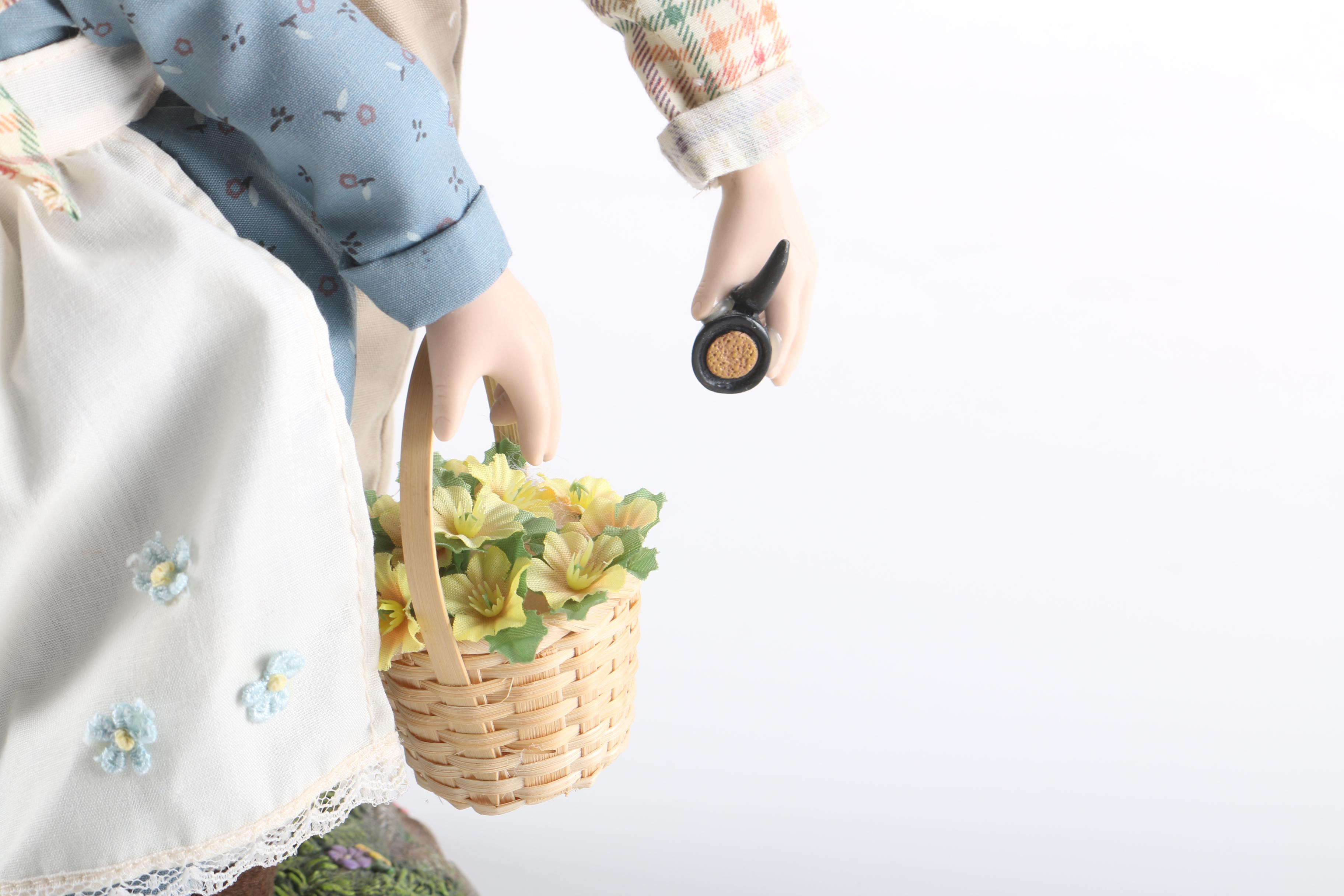Collections Etc. Gardening Figurine