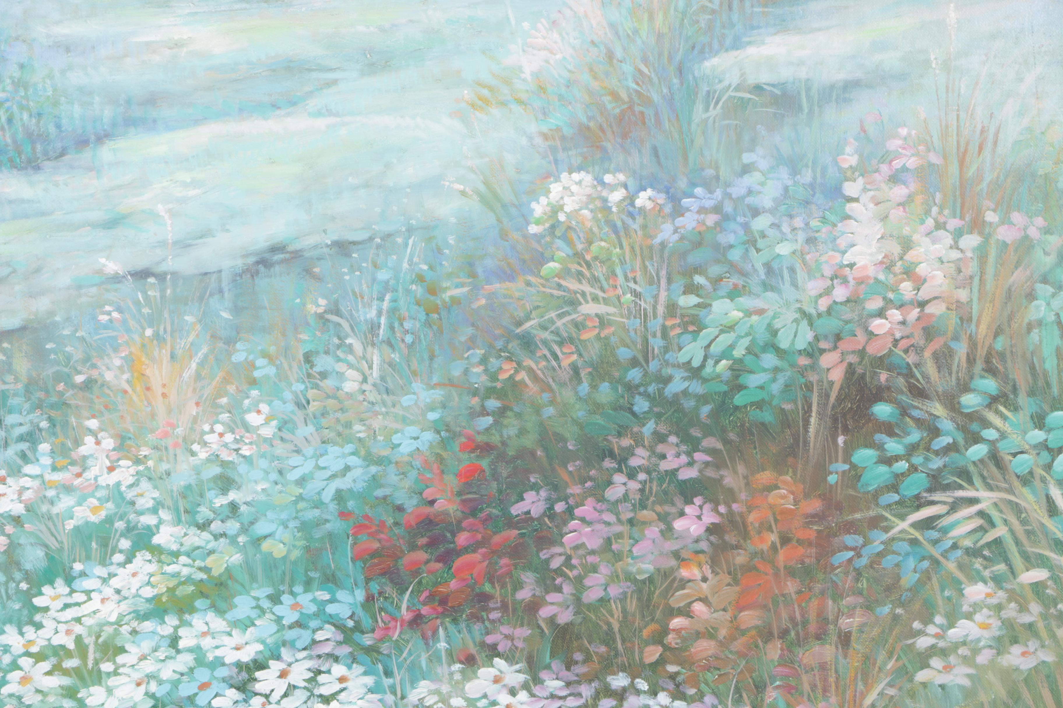 Ronald Wong Oil on Canvas "Landscape"