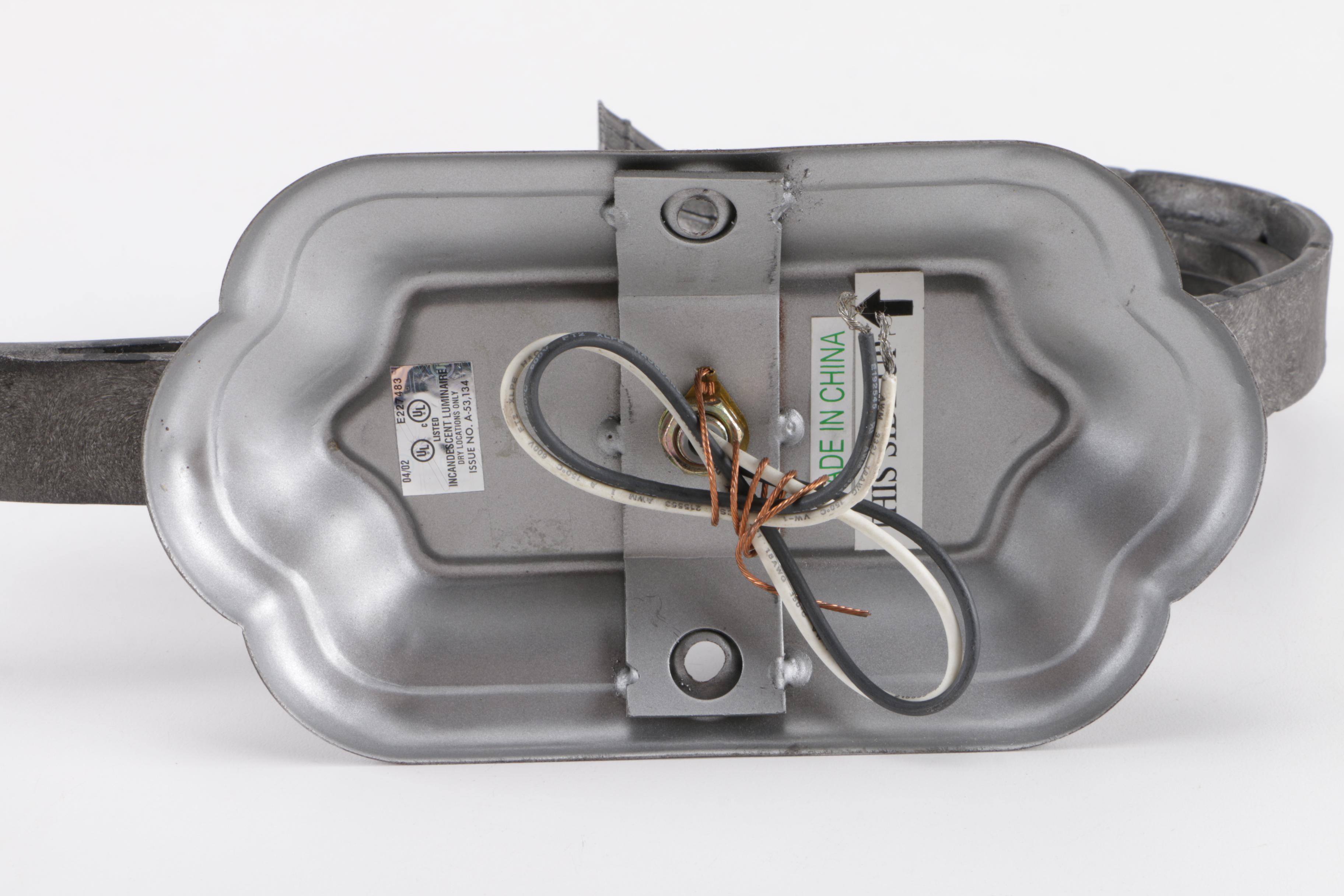 Metal Sconce Light with Shade